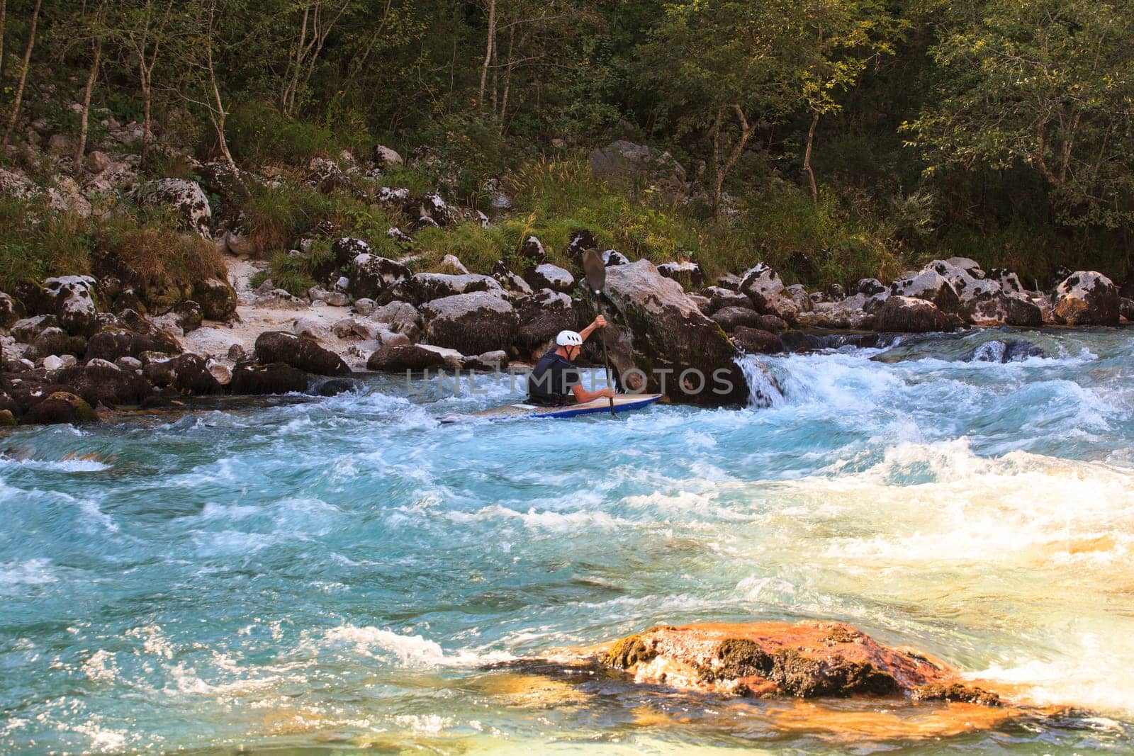 KOBARID, SLOVENIA - AUGUST 18