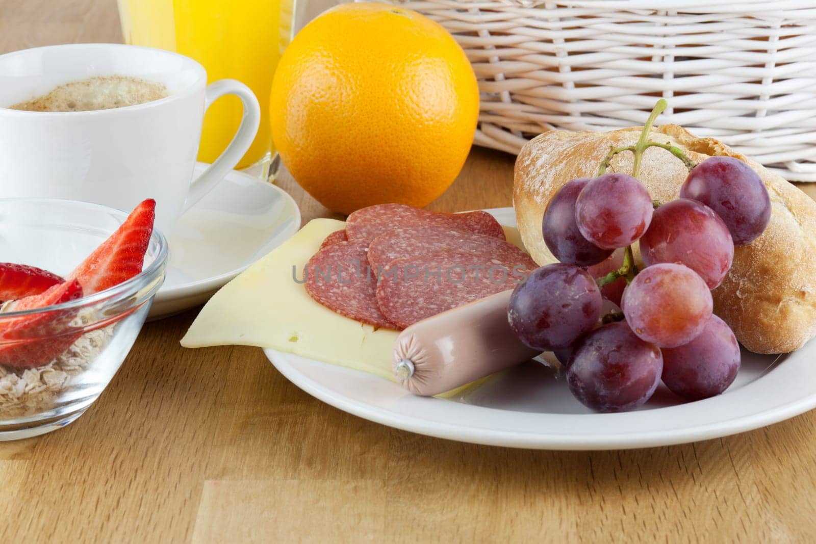Hearty breakfast