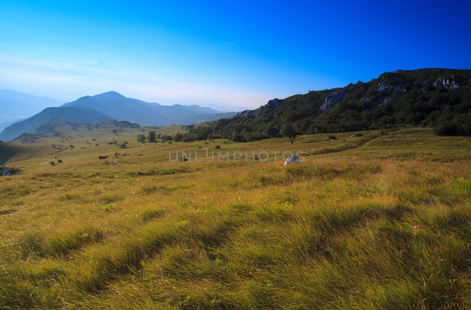 View of the Nanos mountain - Slovenia
