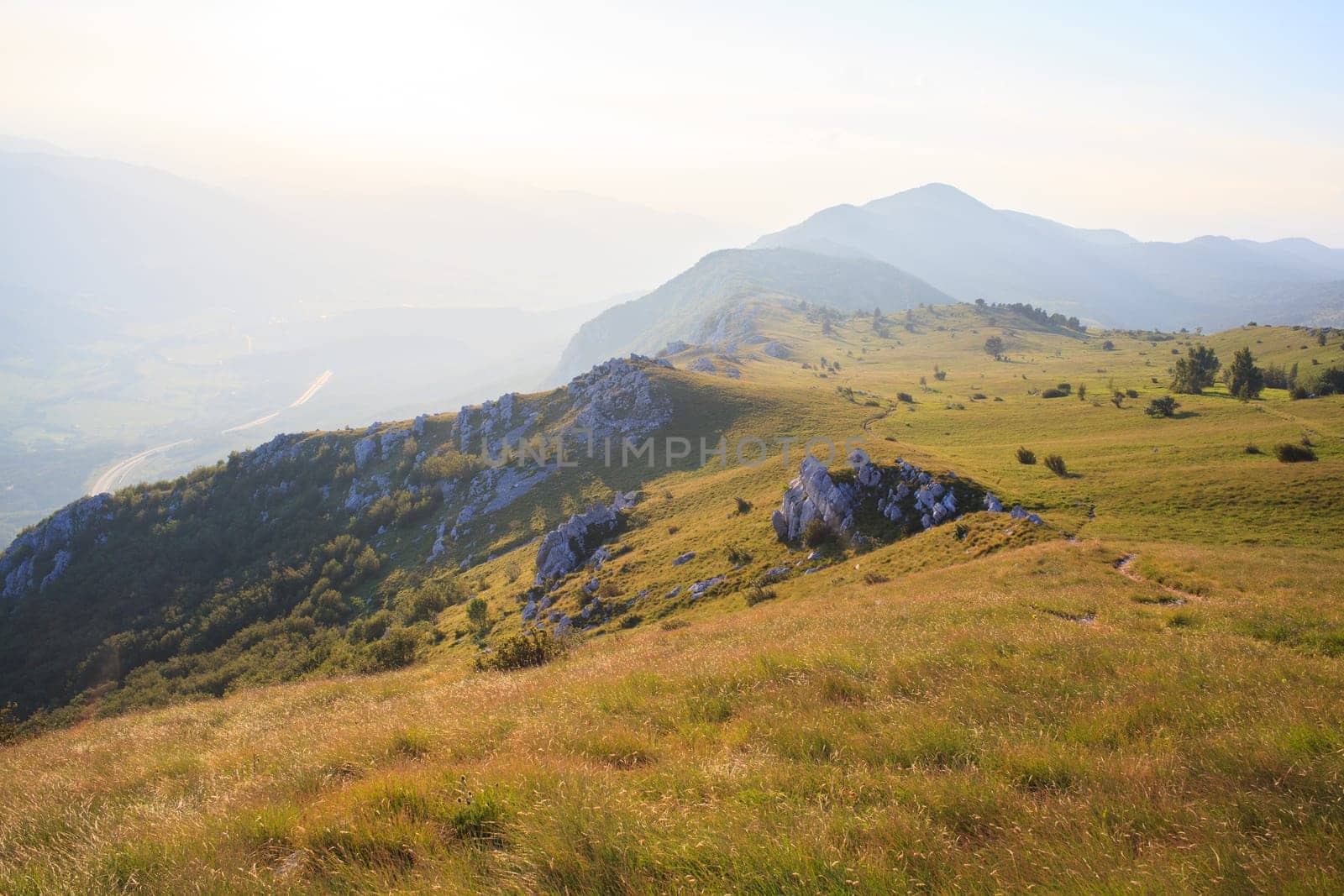 View of the Nanos mountain - Slovenia