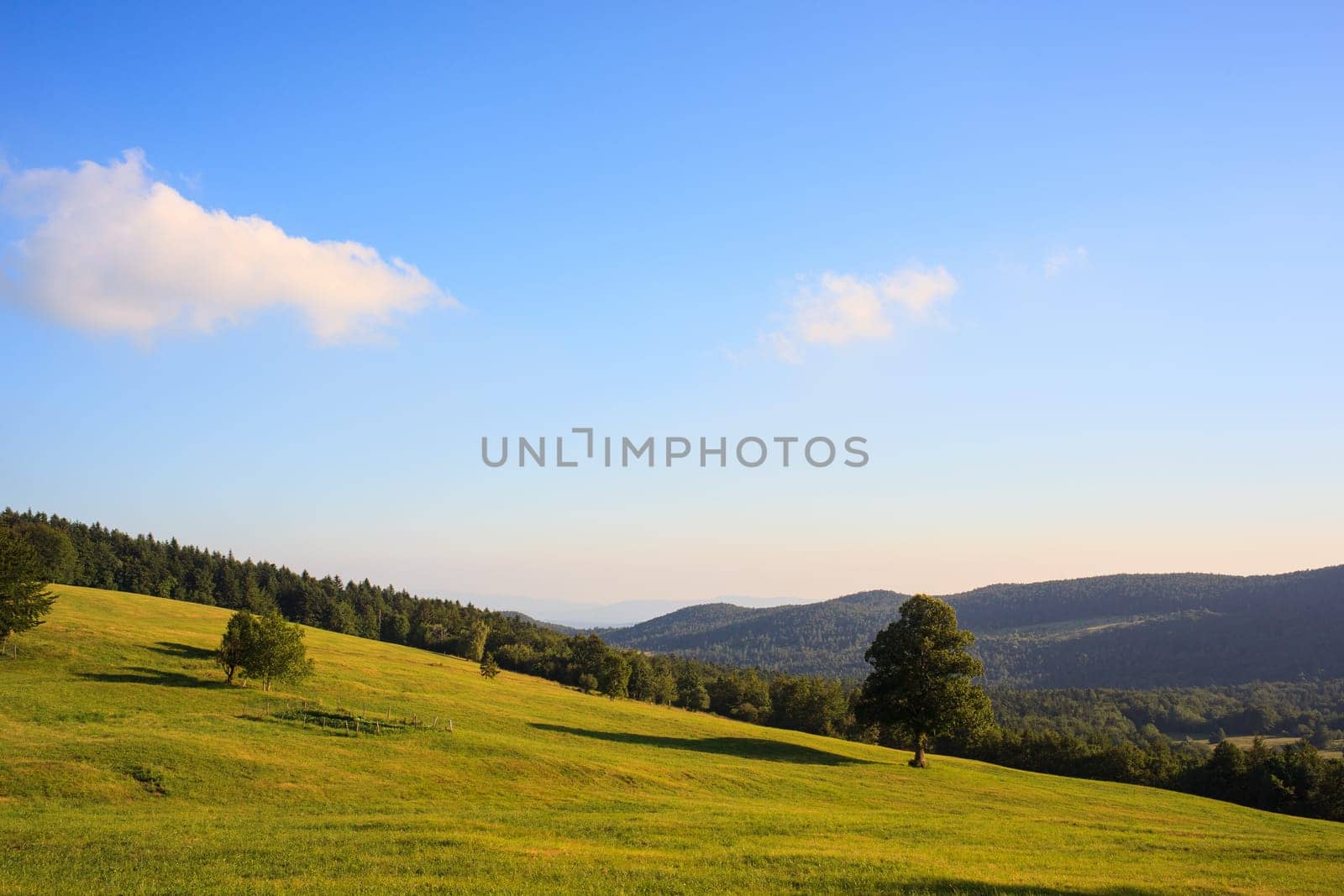 View of the Nanos mountain - Slovenia