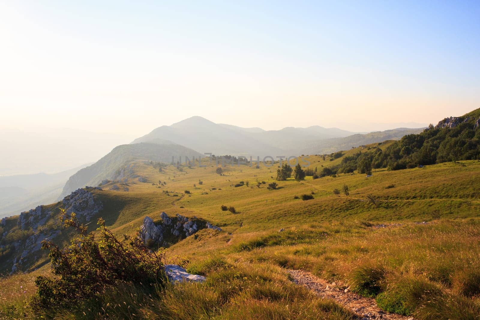 View of the Nanos mountain - Slovenia