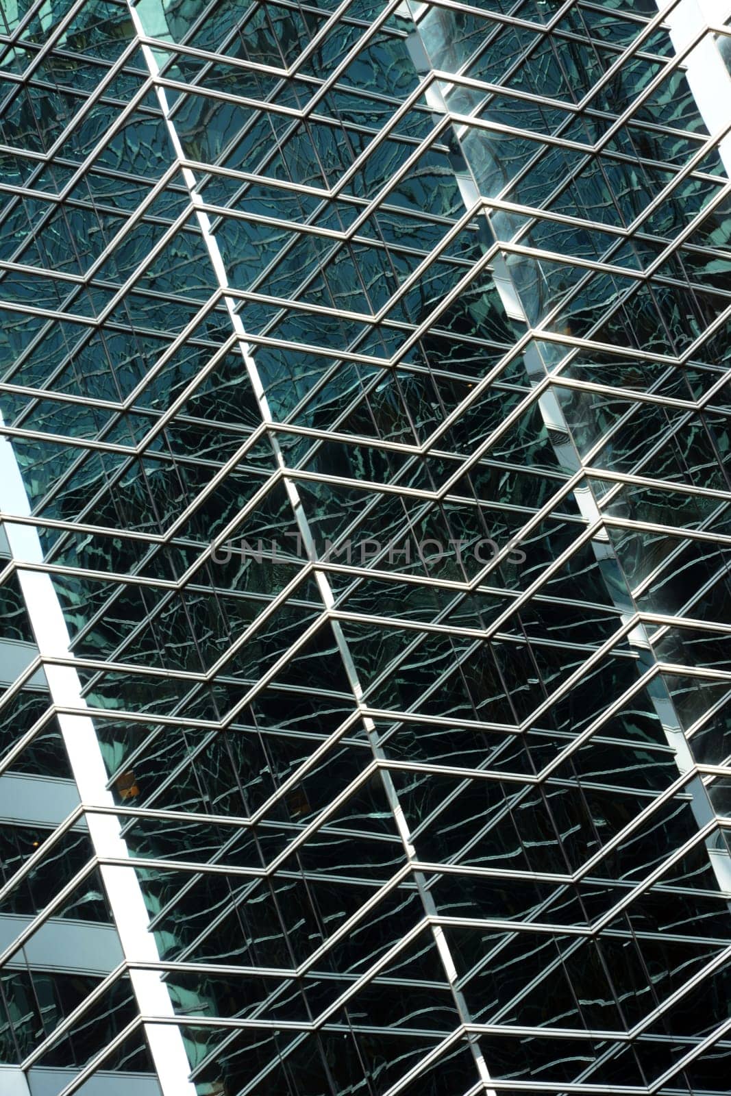 Abstract background of office building wall.
