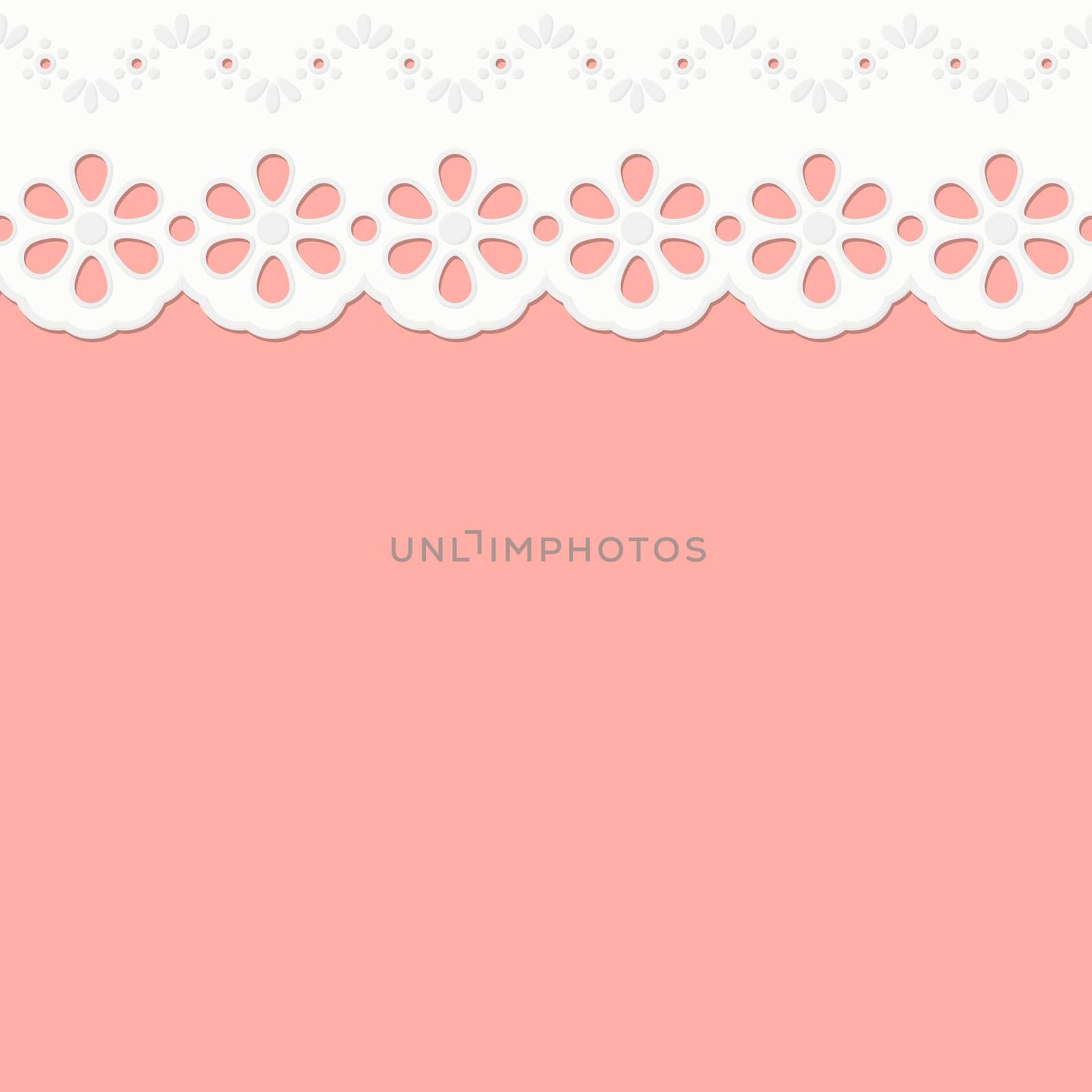 Border on coloured background - endless