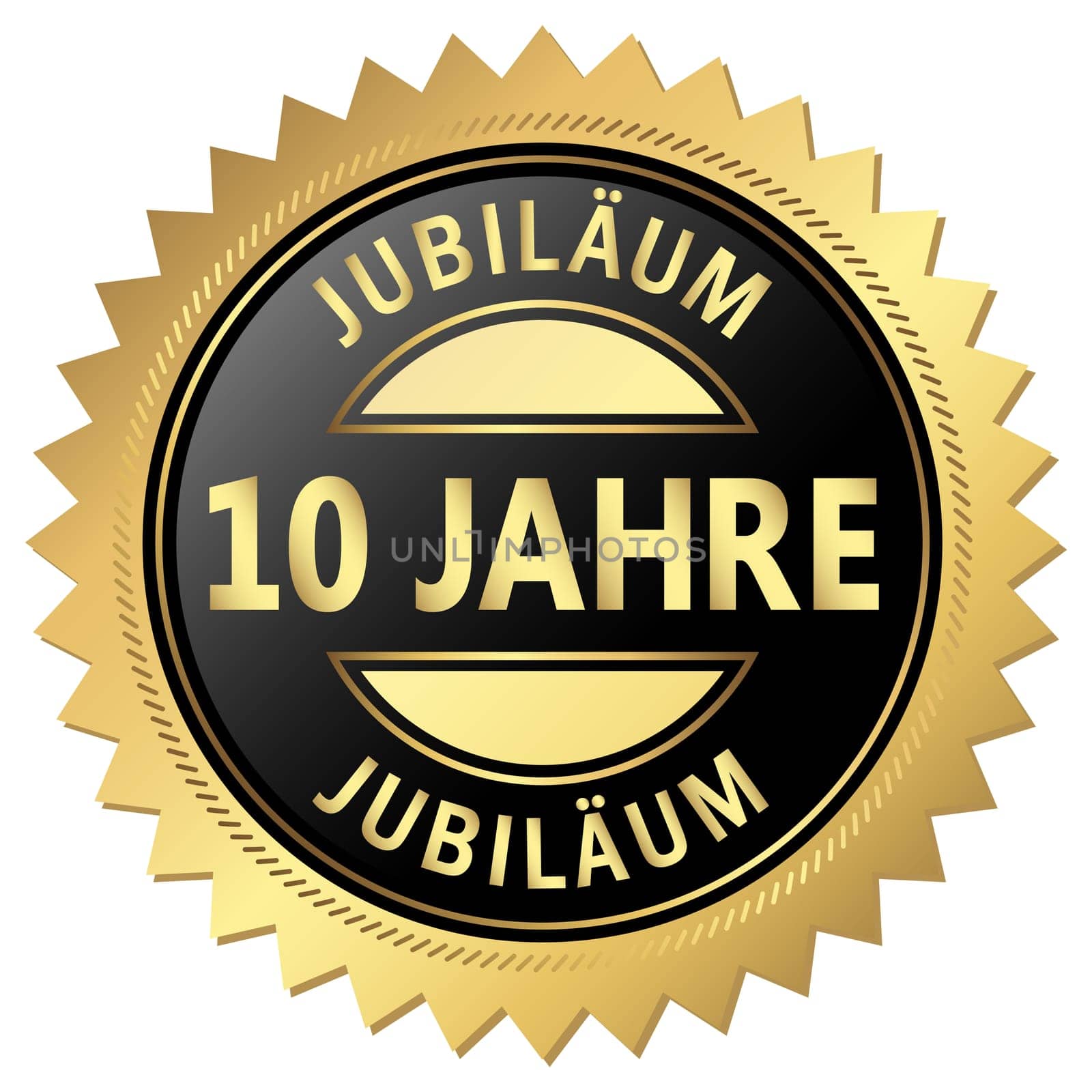 Anniversary Button - 10 years