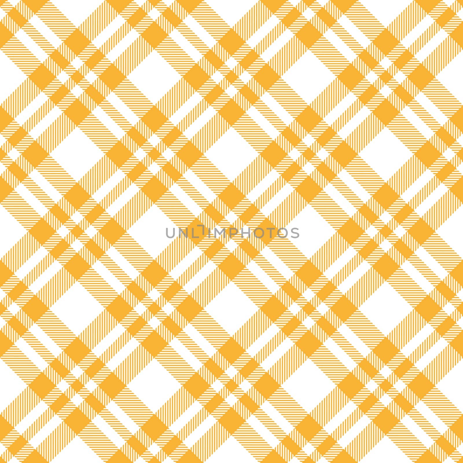 Check tablecloth pattern YELLOW - endless