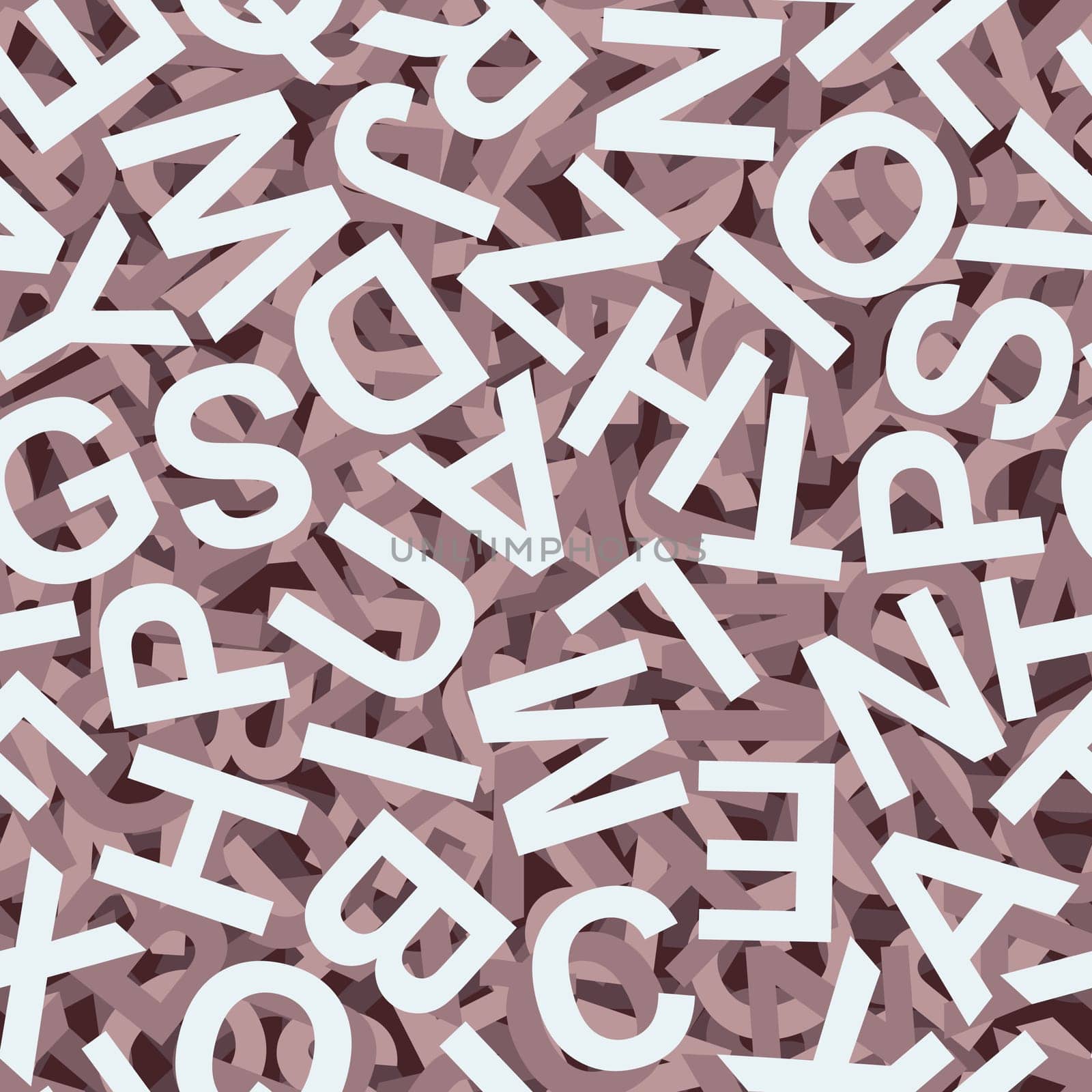 Letters background colorful - endless