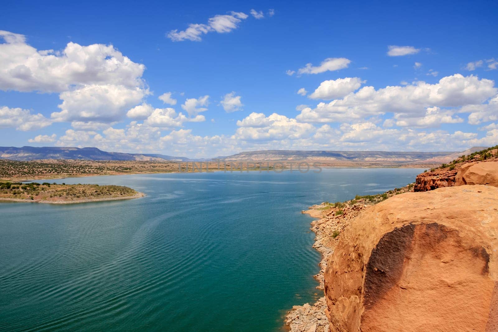 Amazing Lake Abiquiu in New Mexico