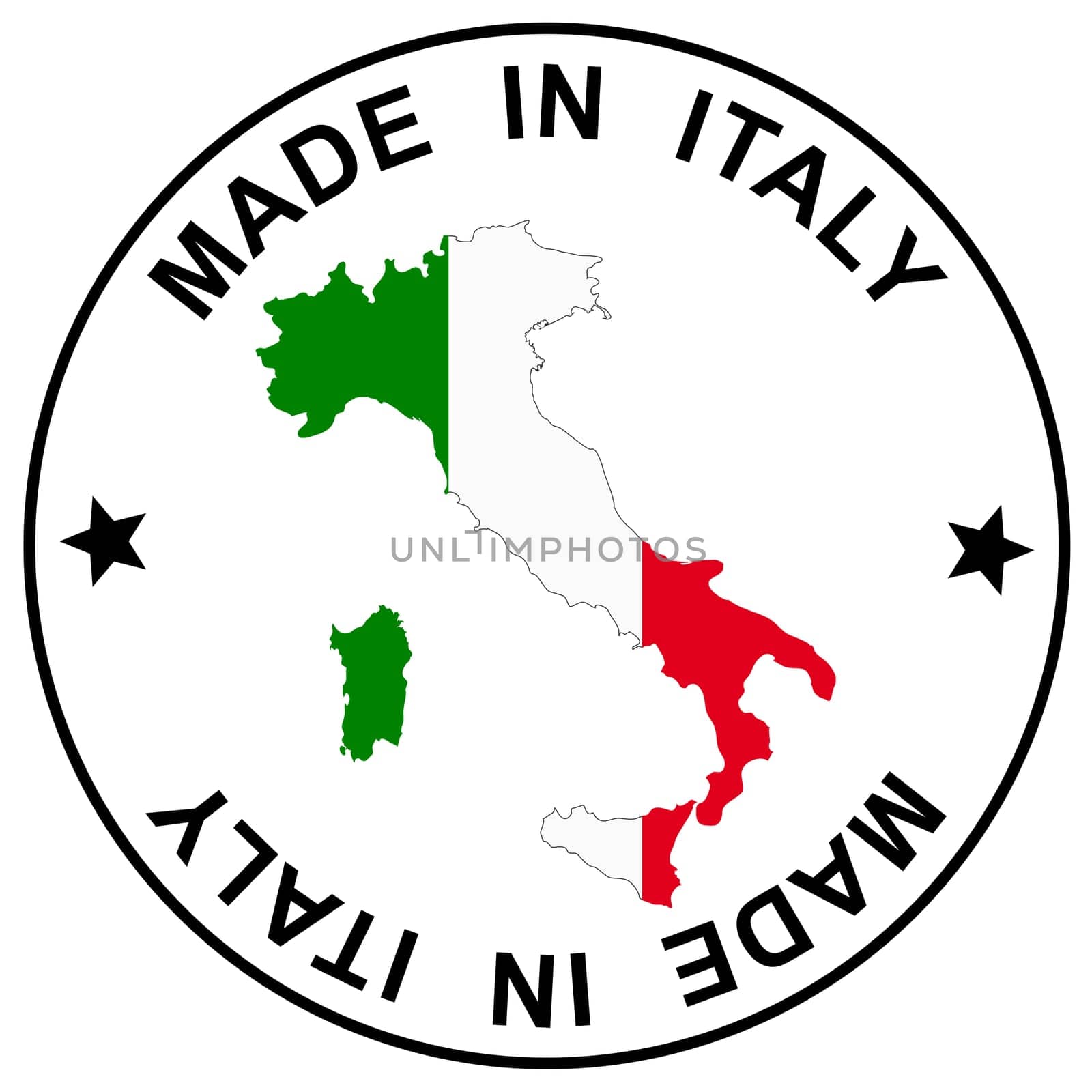 Patch " Made in Italy """
