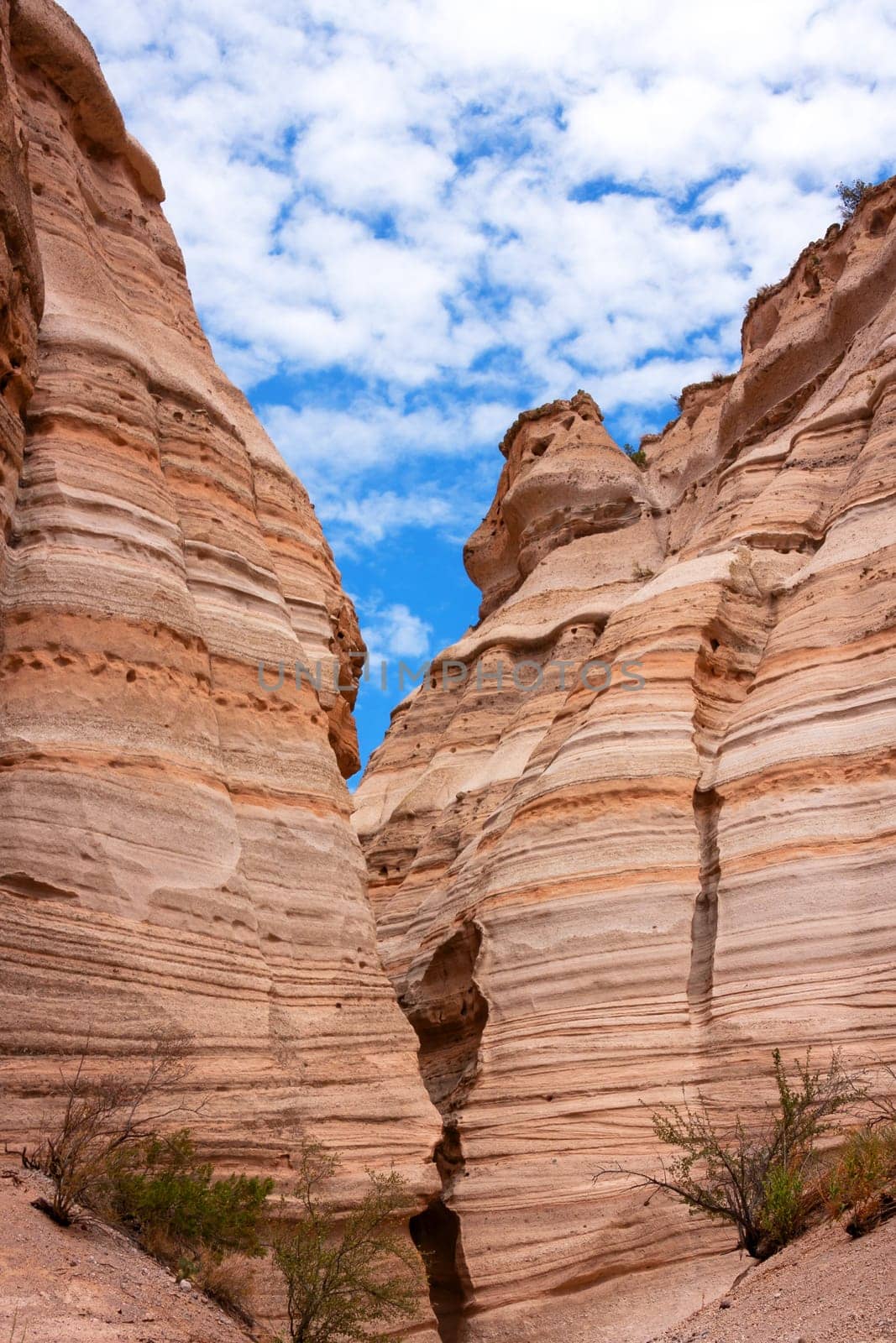 Amazing rock formation in New Mexico's desert