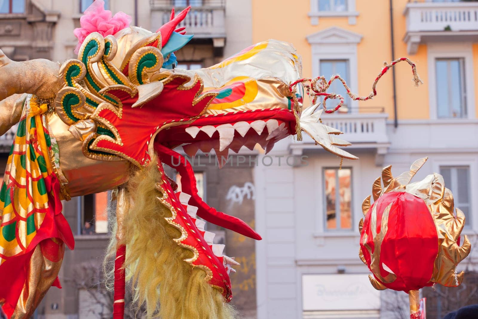 MILAN, ITALY - FEBRUARY 10, 2013: Chinese New Year parade in Milan