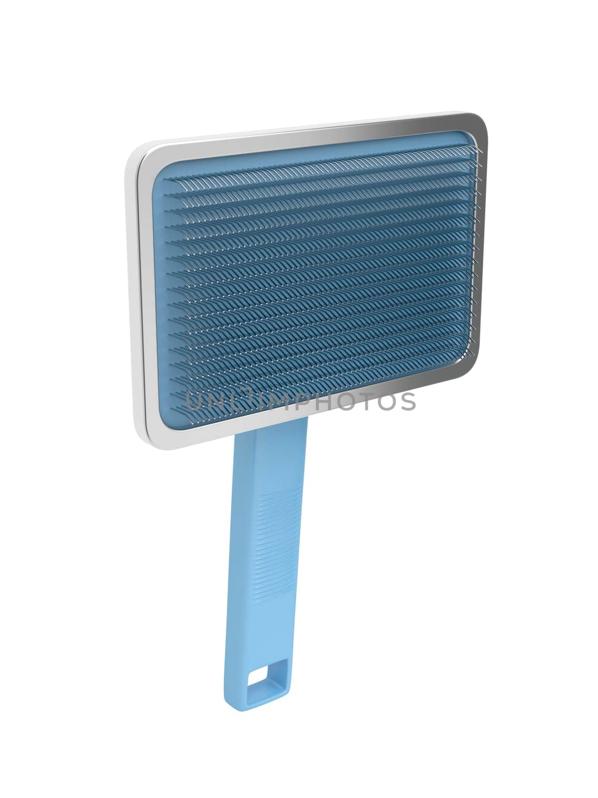 Brush for animals isolated on white background