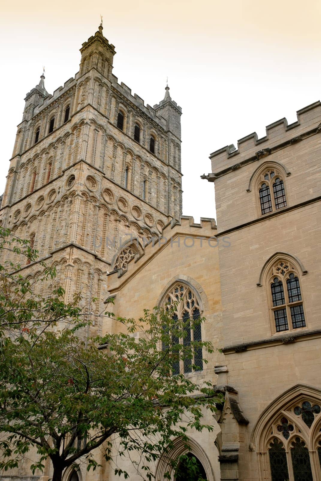 Cathedral of St. Peter in Exeter in Cornwall