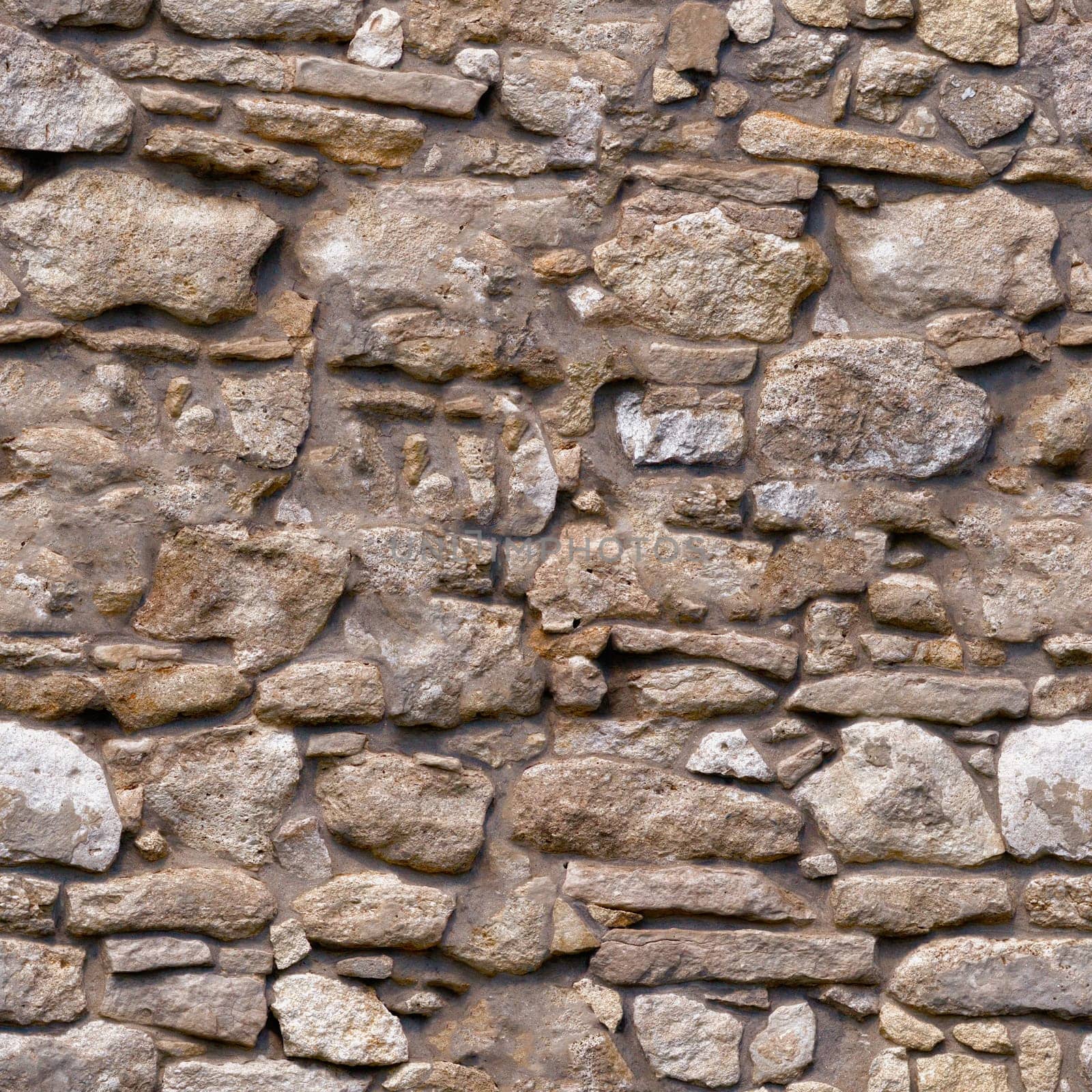 Rough stone wall - seamless pattern for design