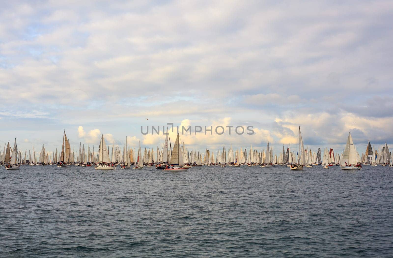 TRIESTE, ITALY - 14 OCTOBER 2012, Barcolana regatta in Trieste