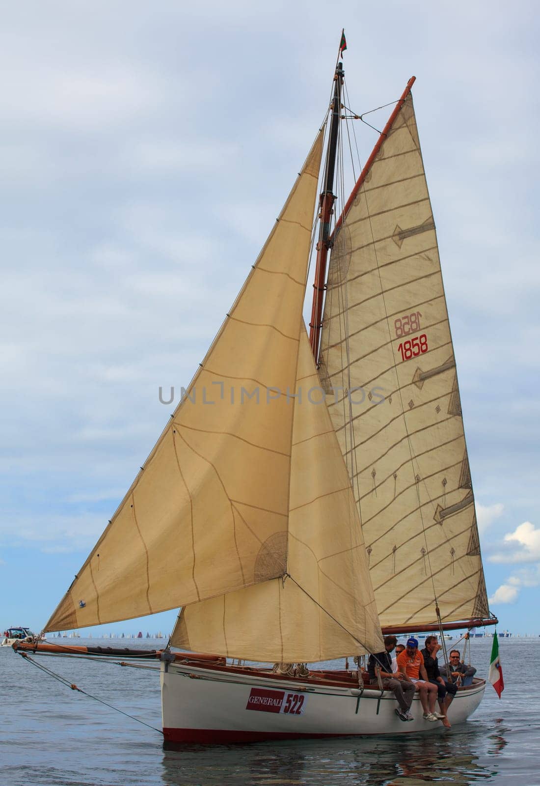 TRIESTE, ITALY - 14 OCTOBER 2012, Barcolana regatta in Trieste