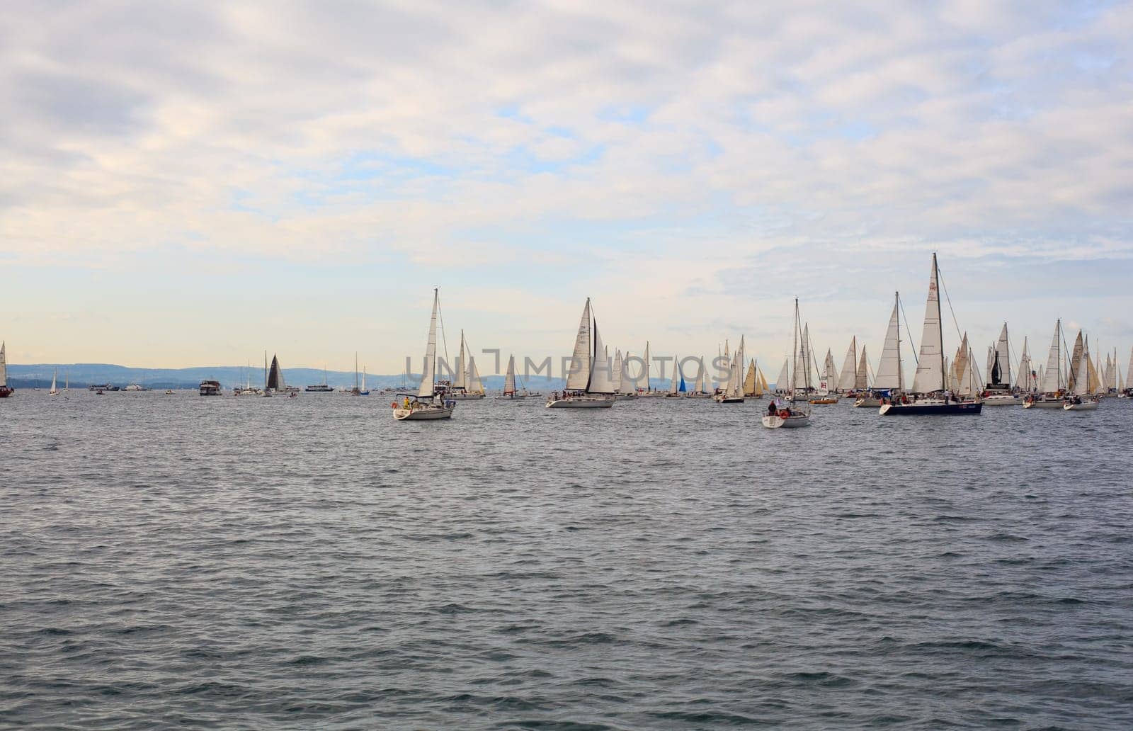 TRIESTE, ITALY - 14 OCTOBER 2012, Barcolana regatta in Trieste