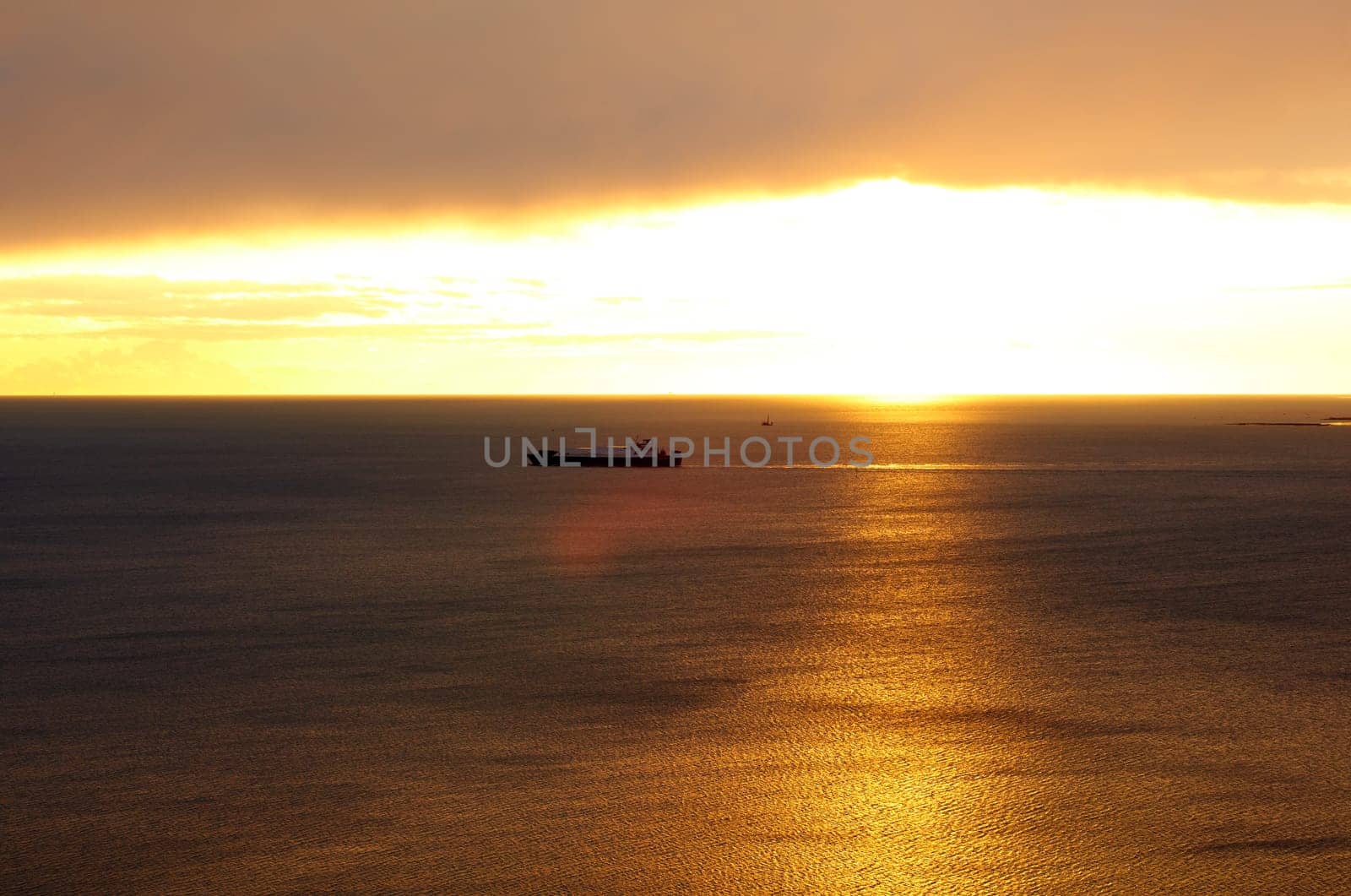 Ship on the sea, Trieste