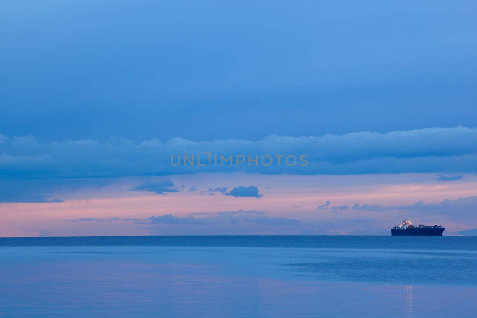 Ship on the sea, Trieste