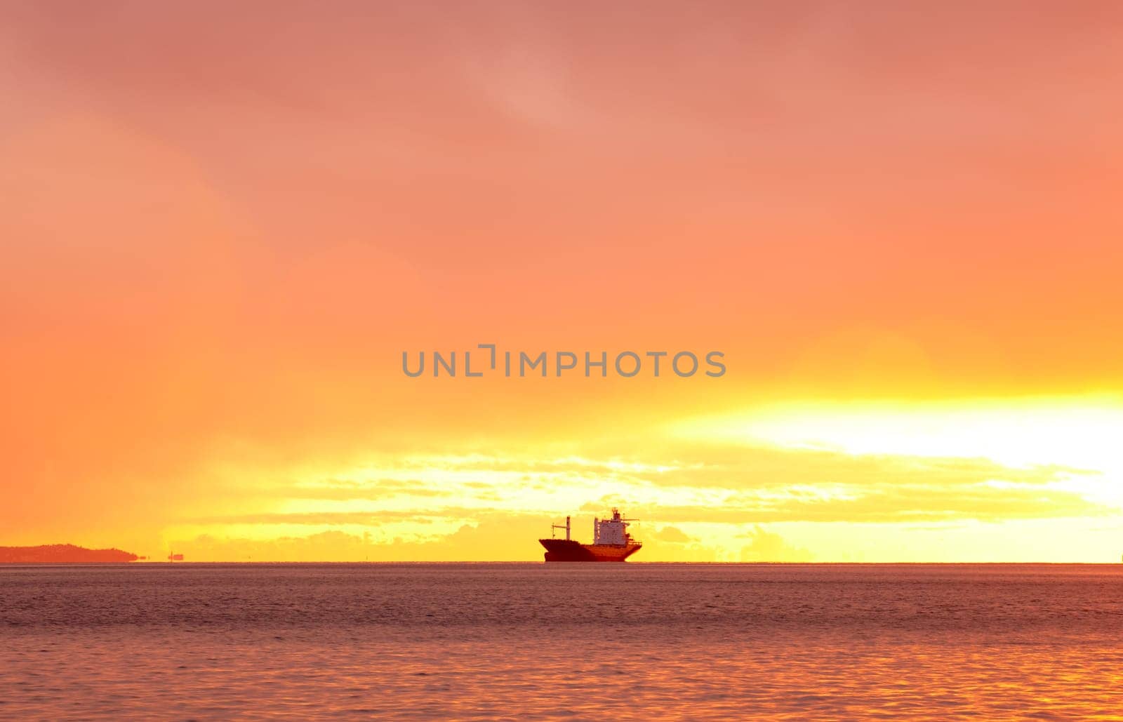 Ship on the sea, Trieste