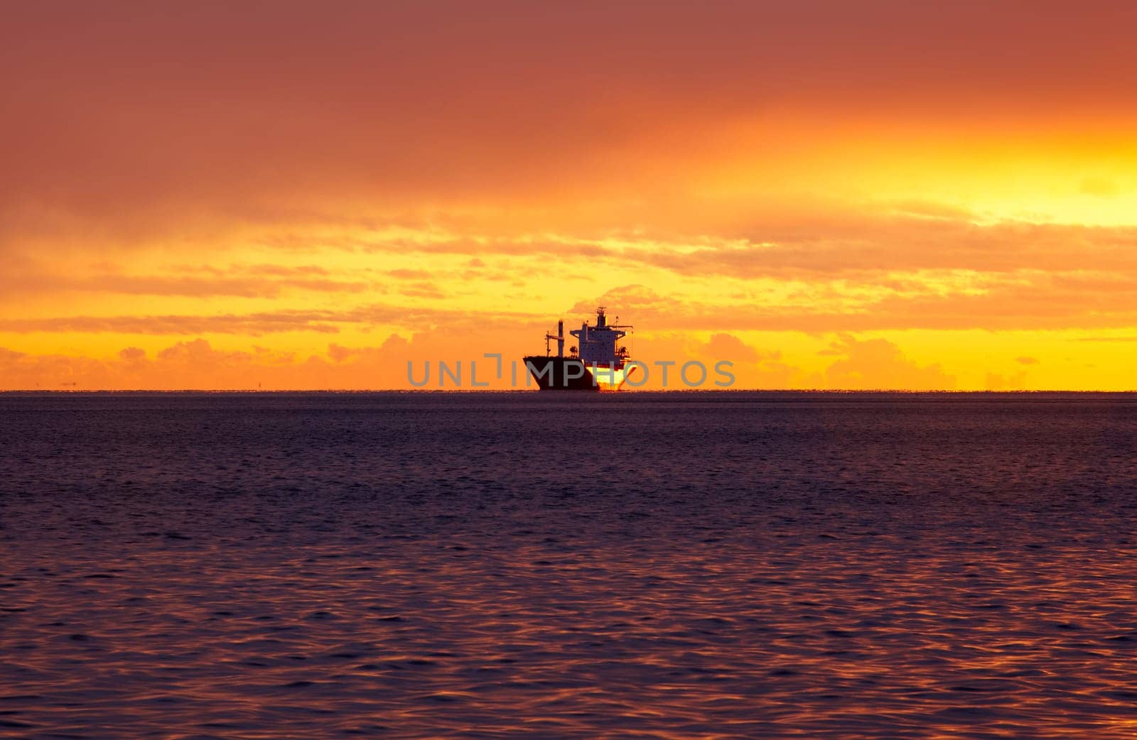 Ship on the sea, Trieste