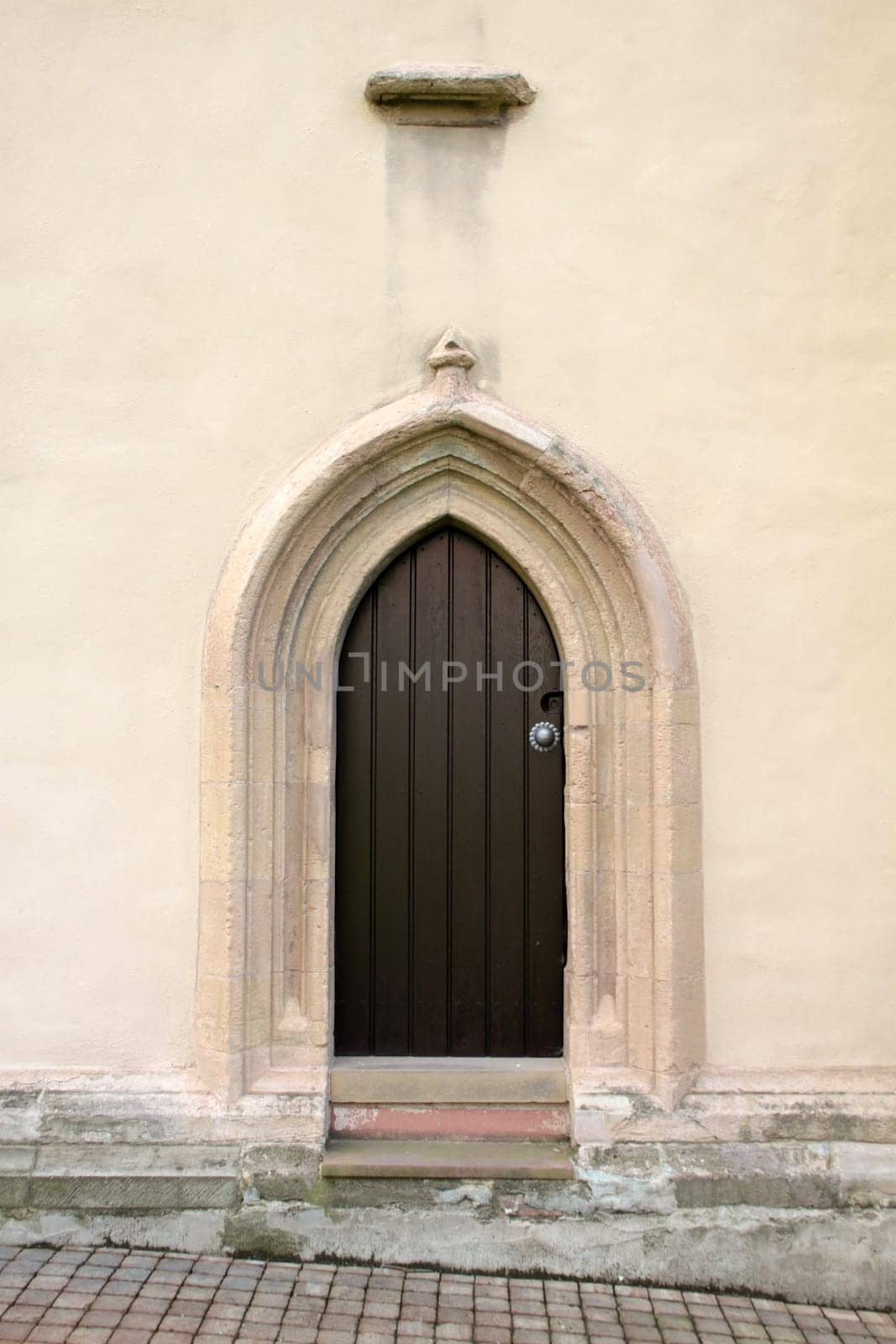Side door of the church St. Marien zu Lemgo