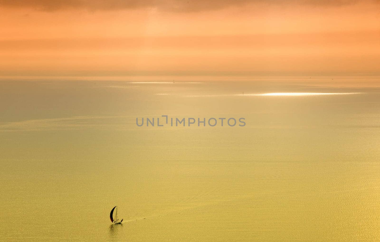 A lot of sailboats on the Trieste sea