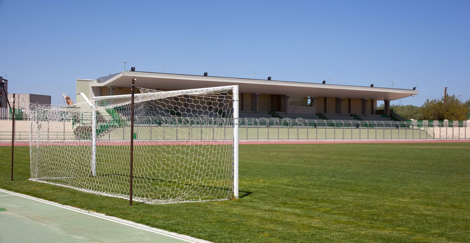 View of a Soccer field