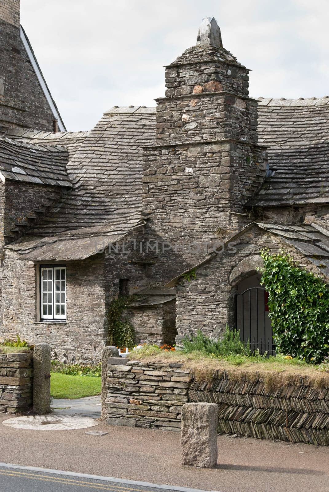 old post office in Tintagel in Cornwall