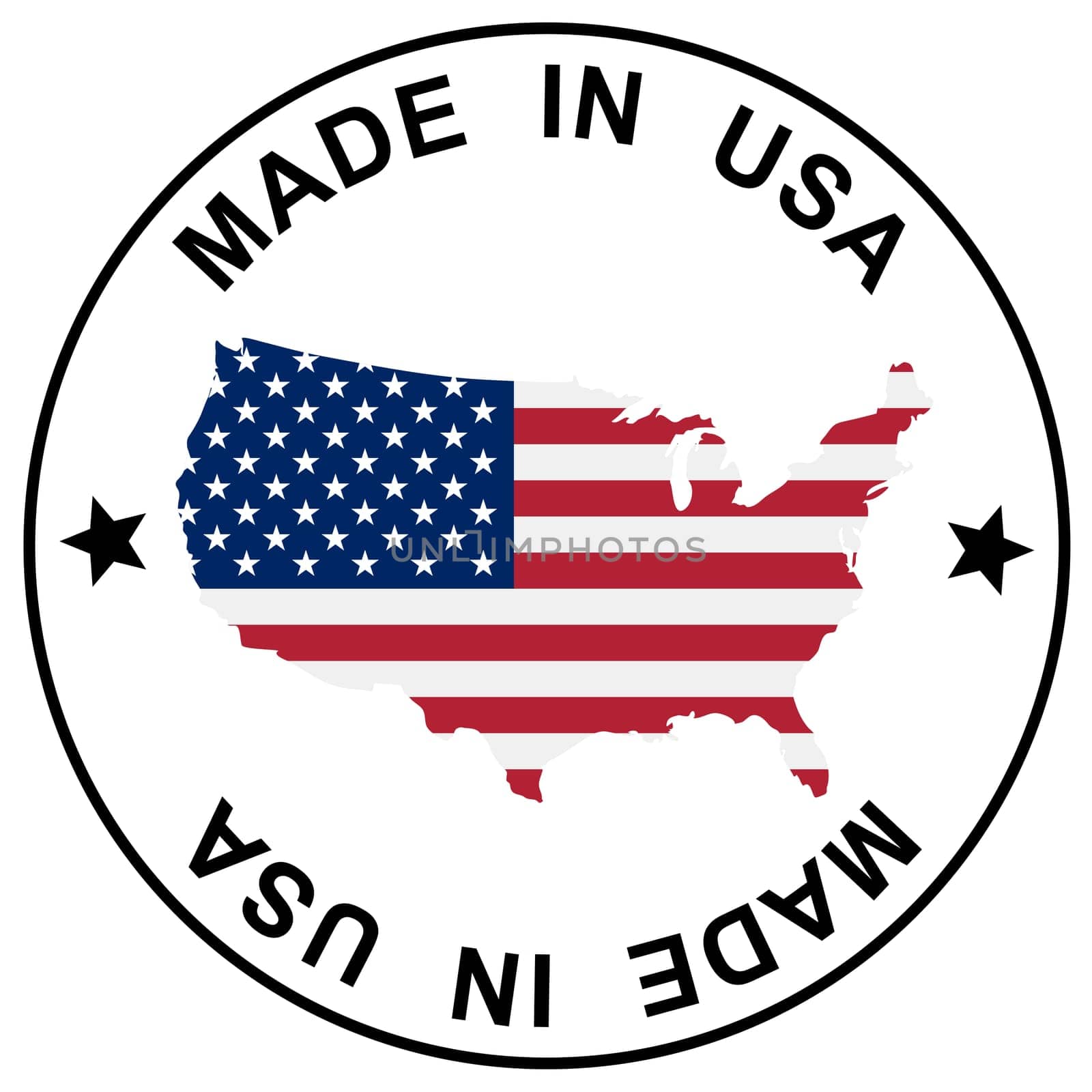 Patch " Made in USA """