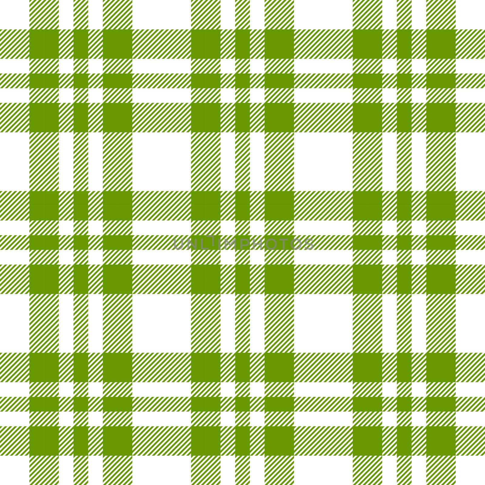 Check tablecloths pattern GREEN - endless