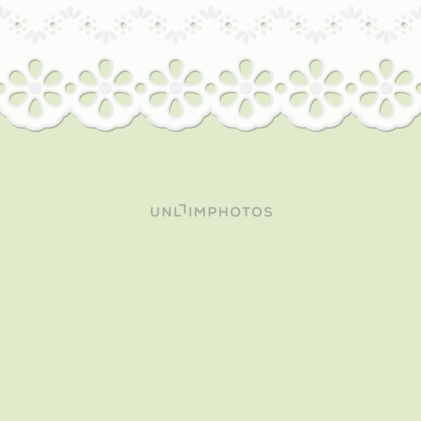 Border on coloured background - endless