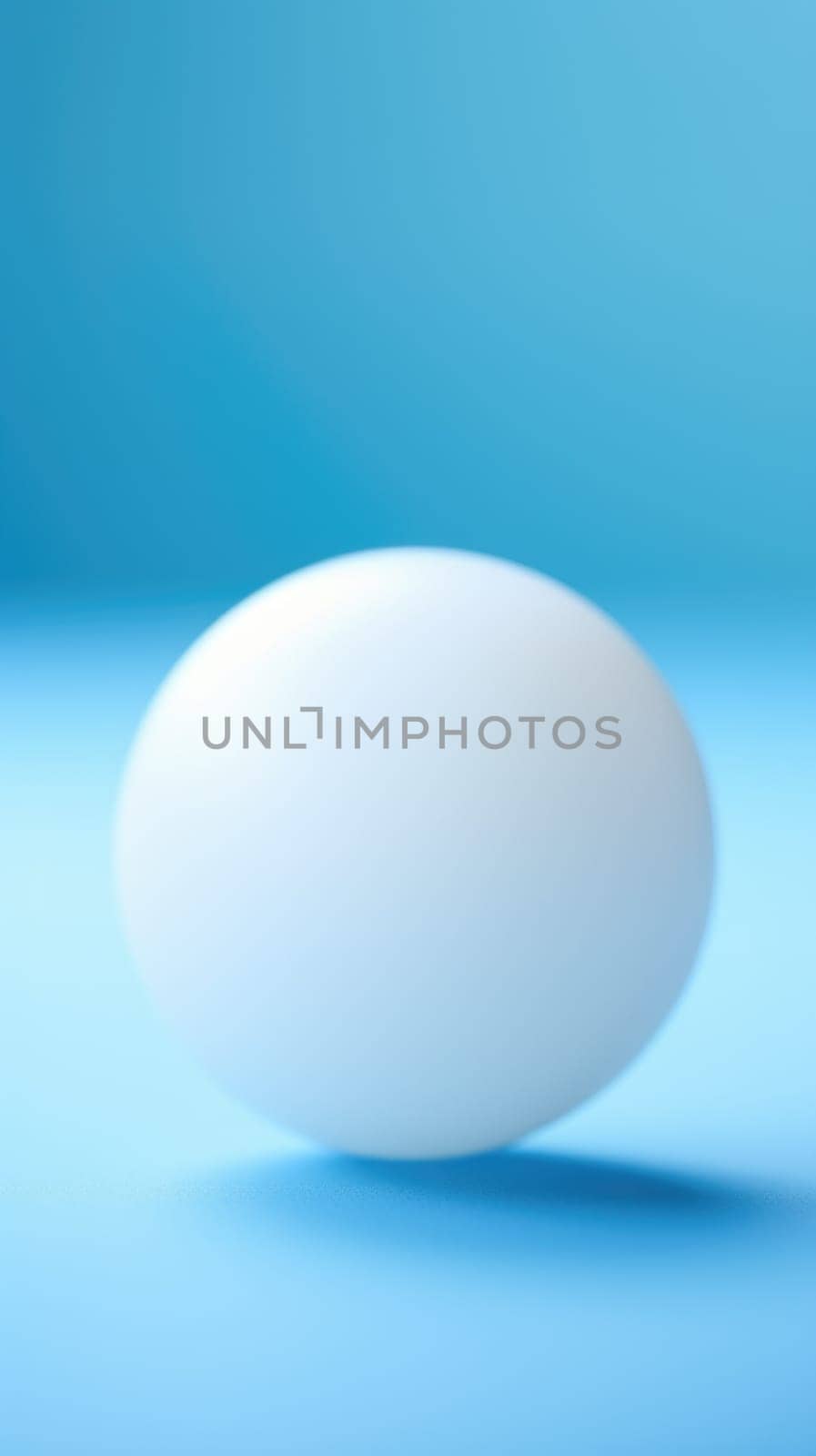 An egg on a blue background
