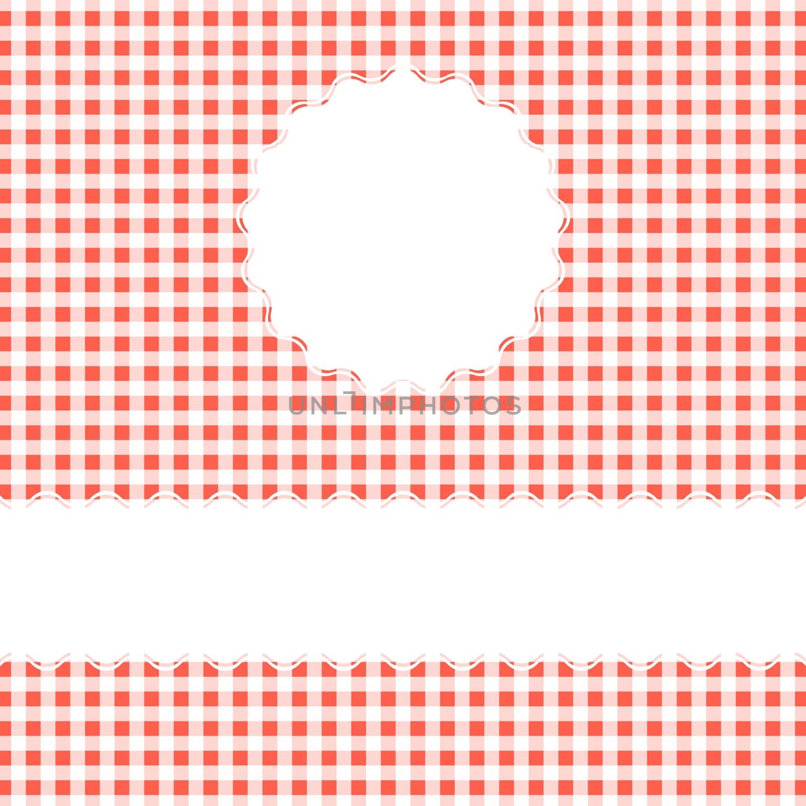 Check cover background with text space