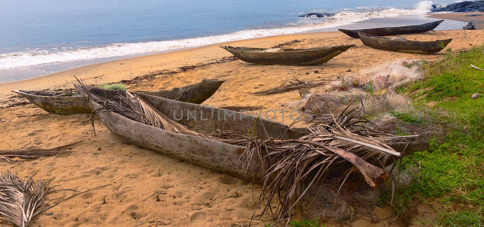 The traces of fishermen