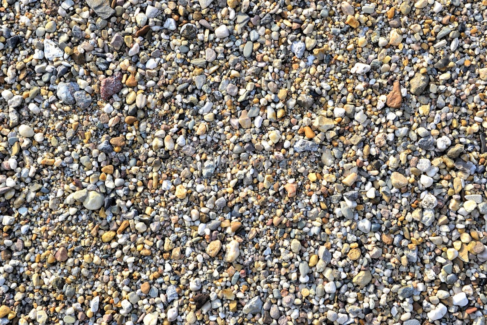 in a gravel pit
