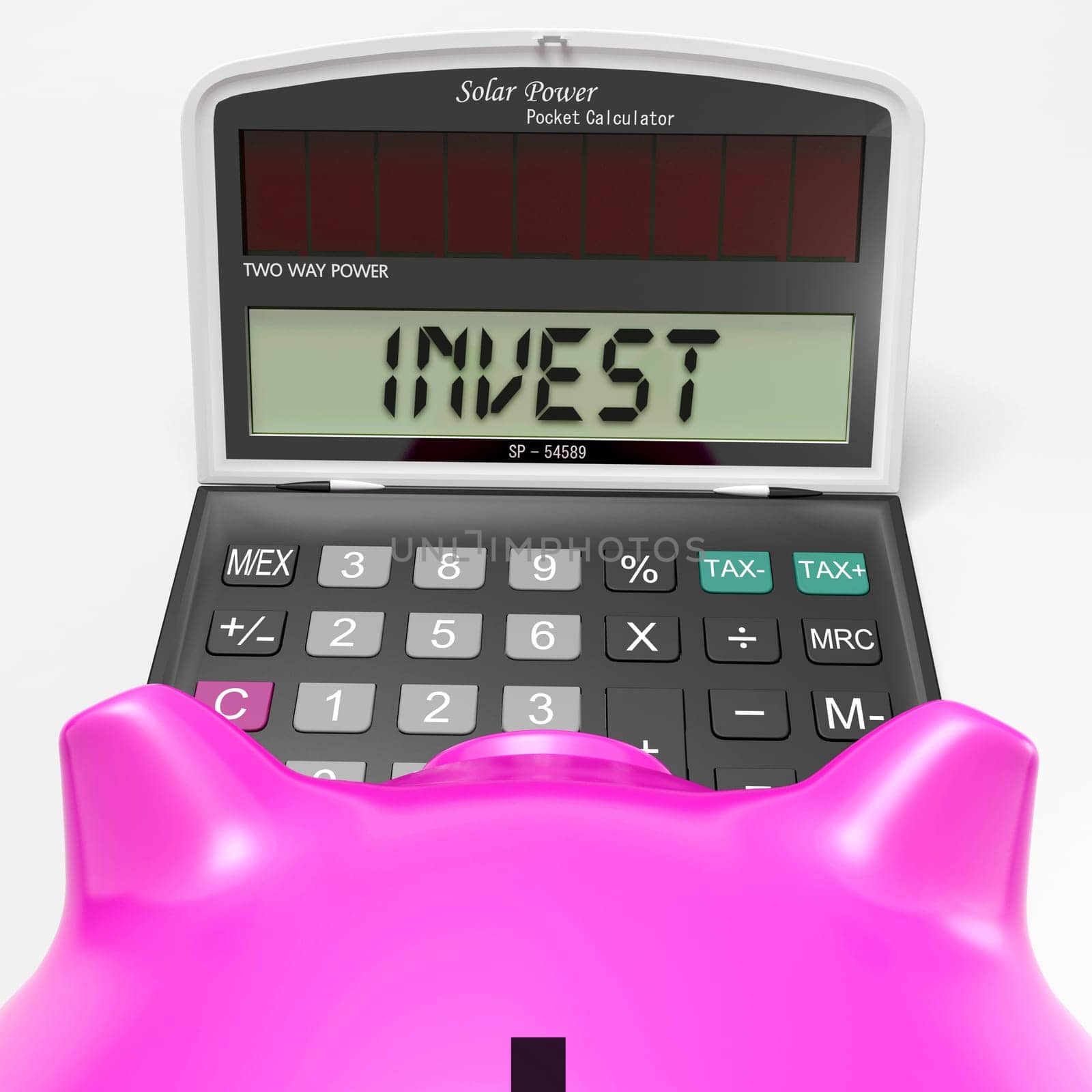 Invest Calculator Showing Deposit In Growing Savings