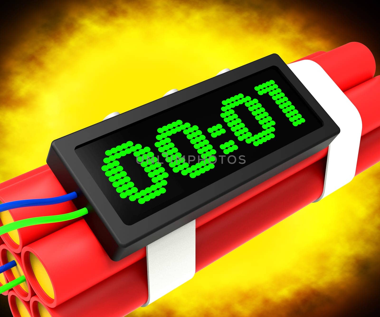 Dynamite Deadline Time Shows Urgency Or Terrorism