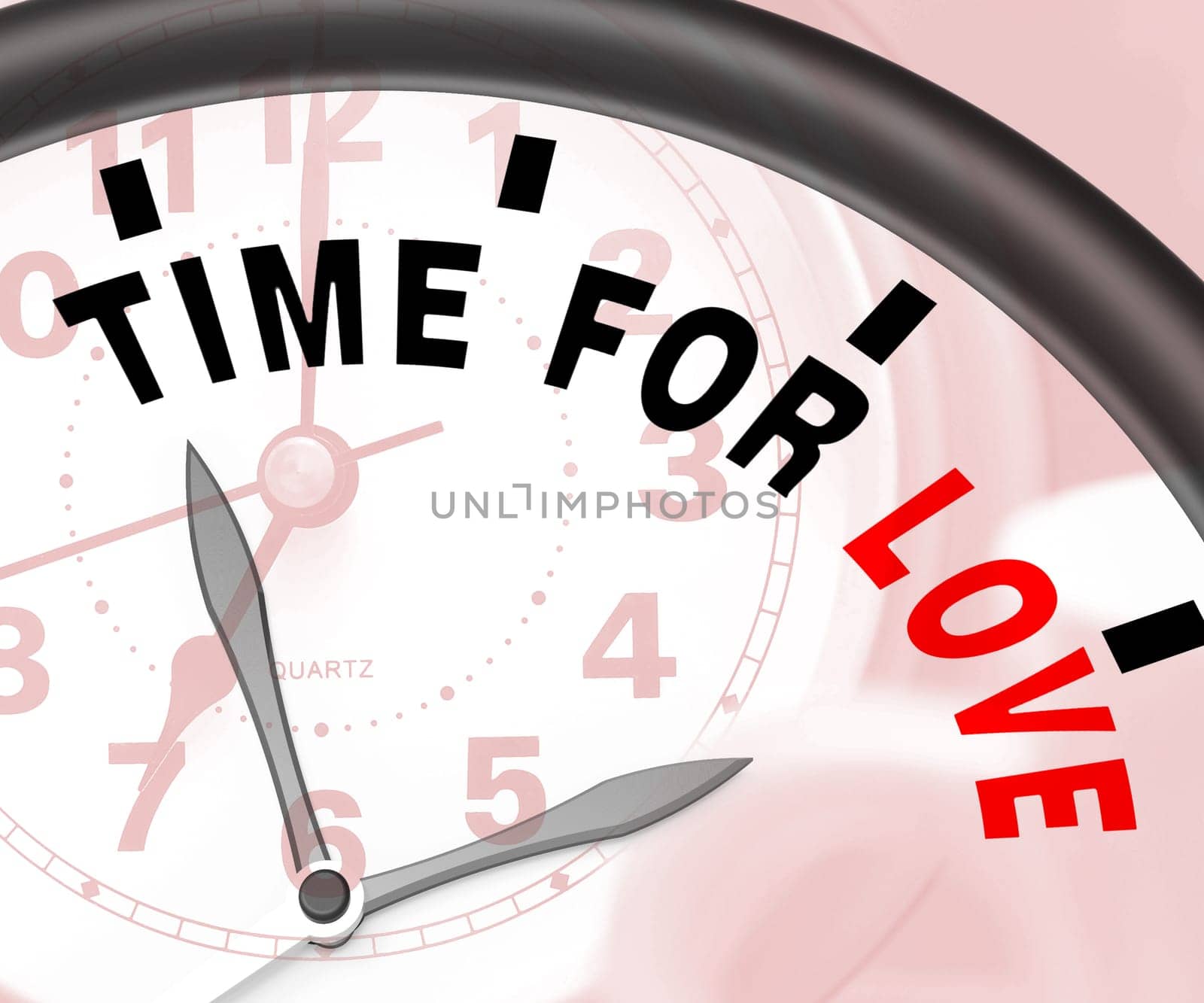 Time For Love Message Showing Romance And Feelings