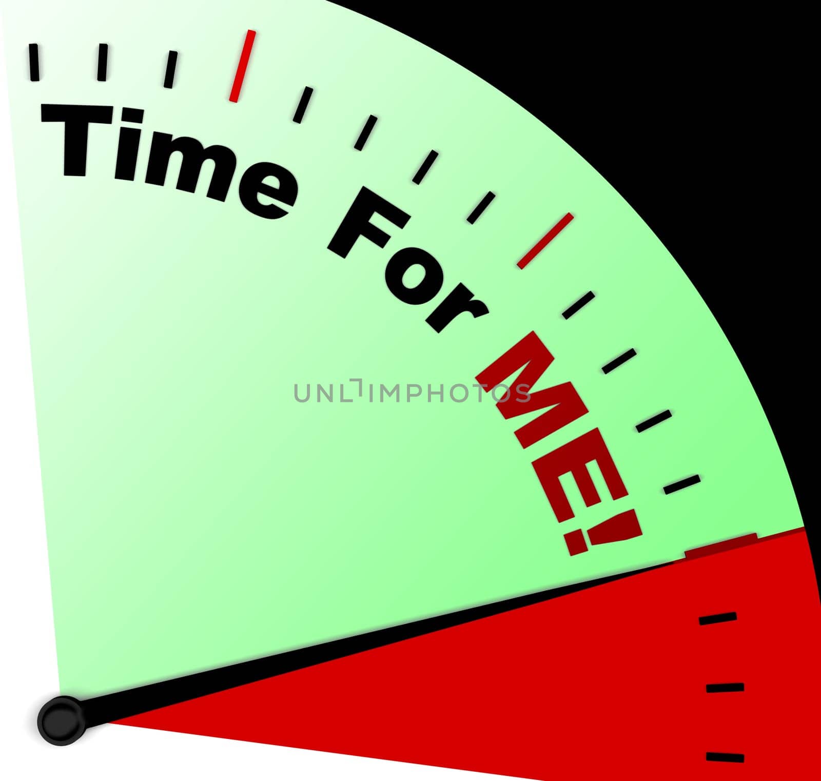 Time For Me Message Means Personal Relaxation