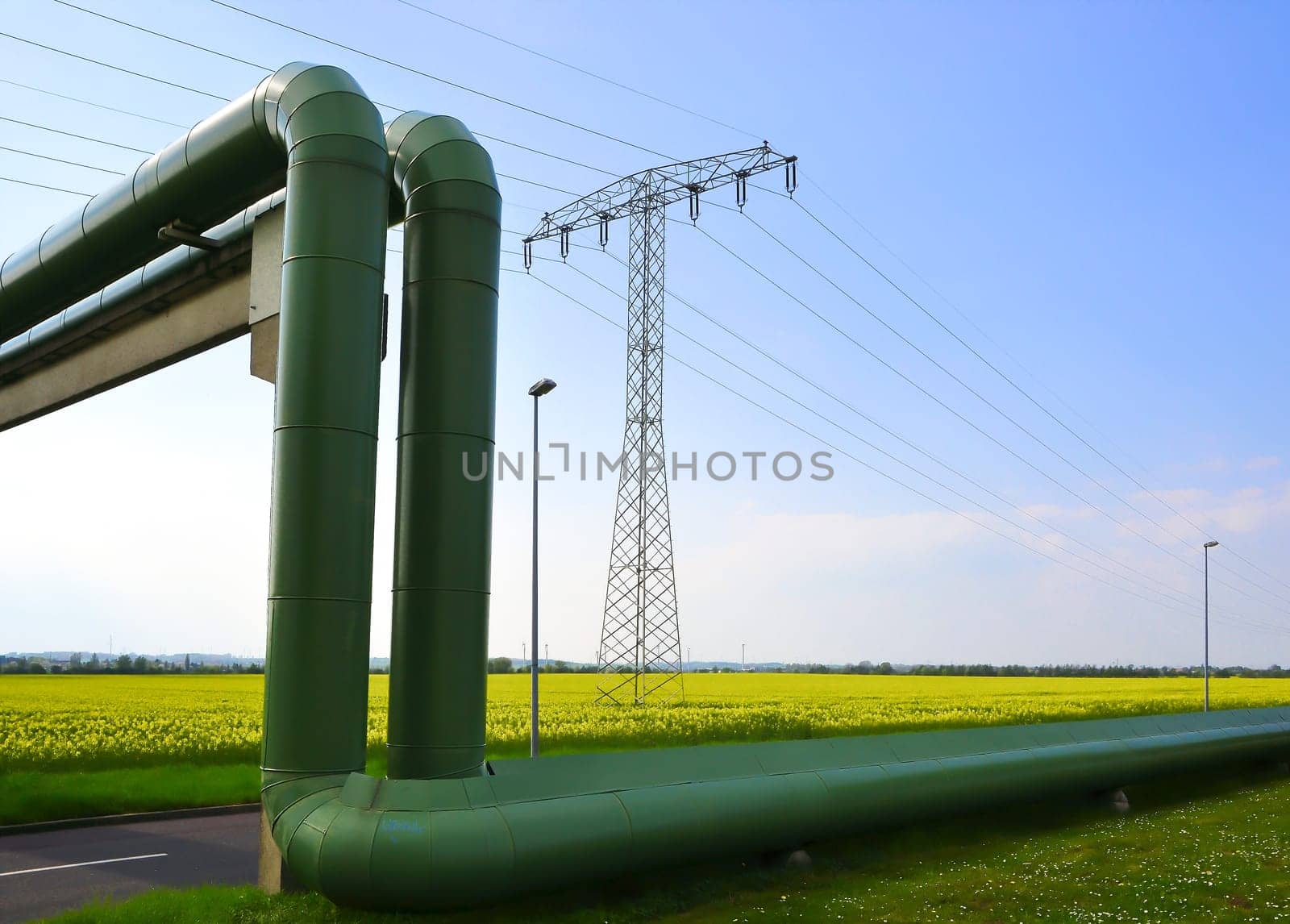 Energy supply of a city