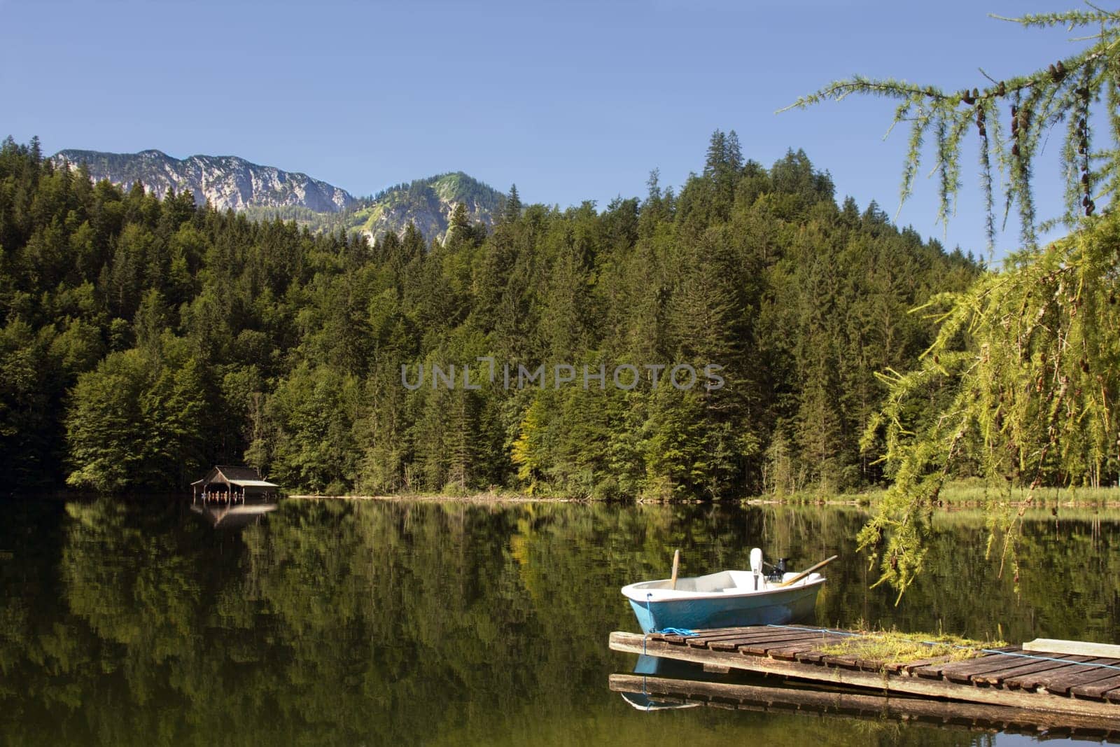 austria toplitzsee 11-08-2012 landscape lake and forest