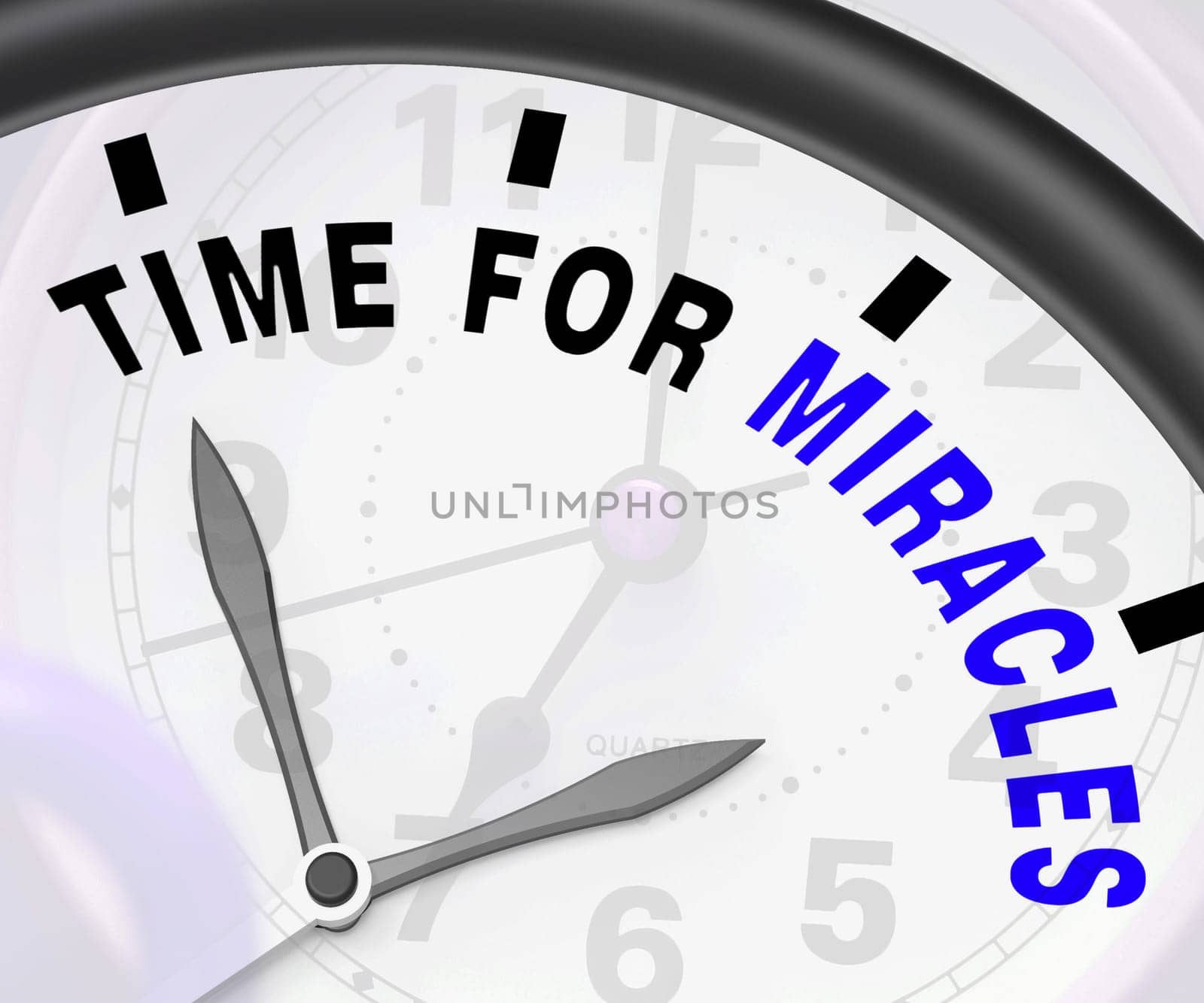 Time For Miracles Message Showing Faith In God