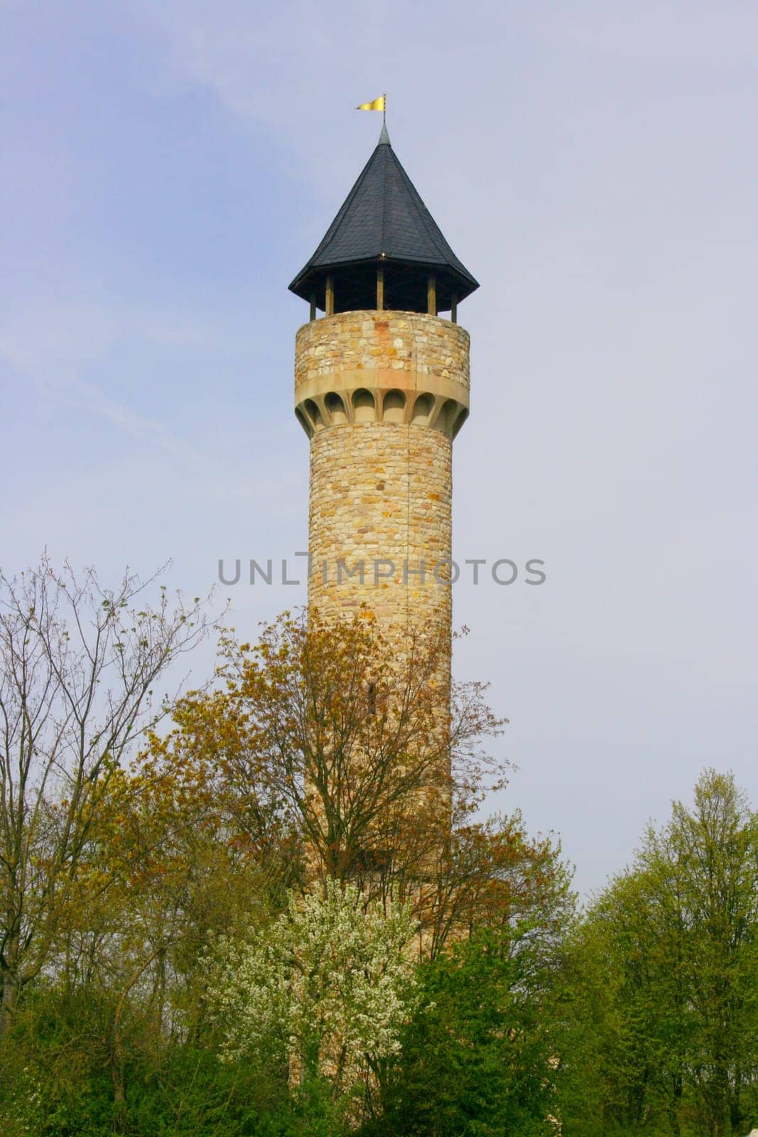 the Wartburg Tower near Freimersheim,Germany