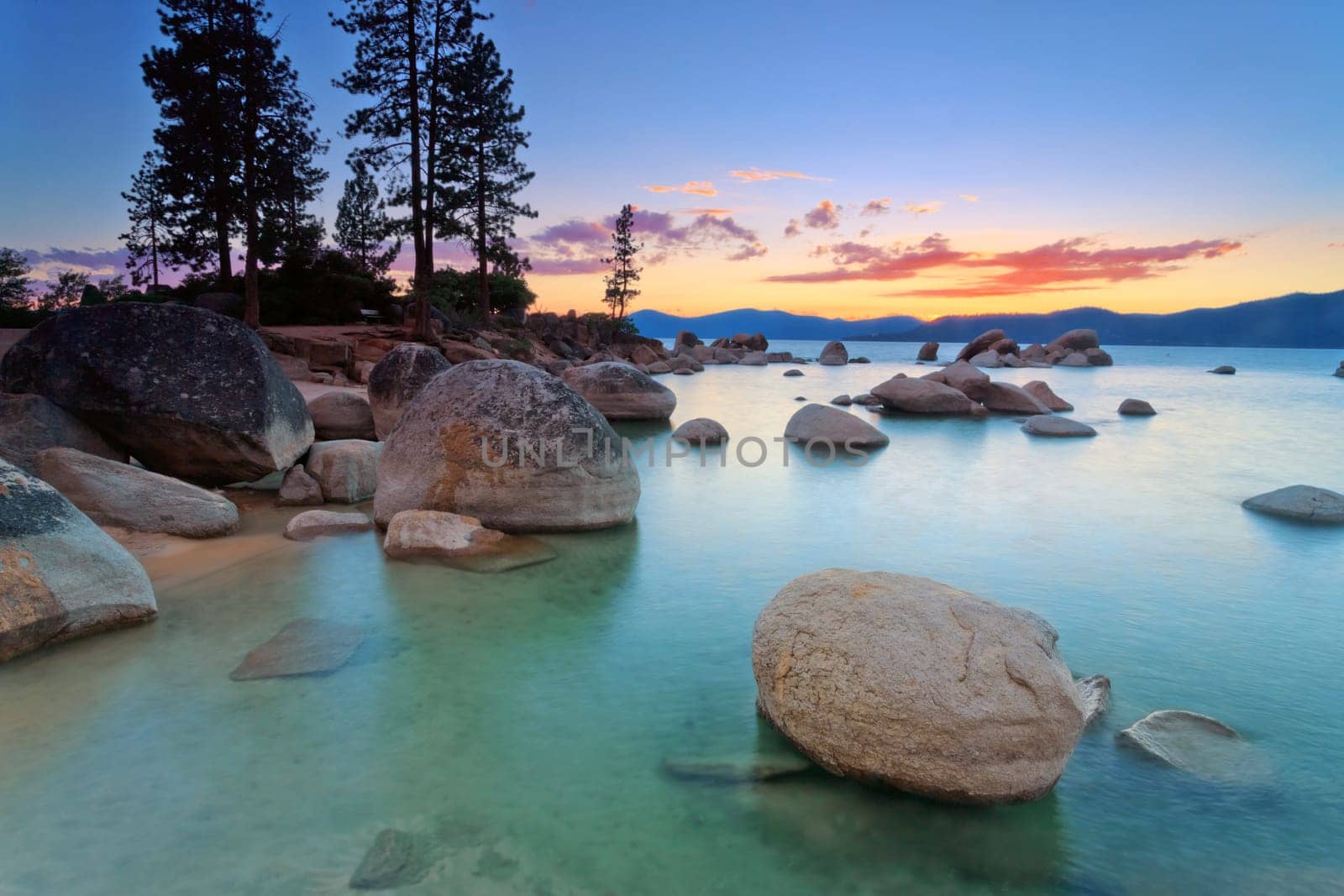 Lake Tahoe sunset