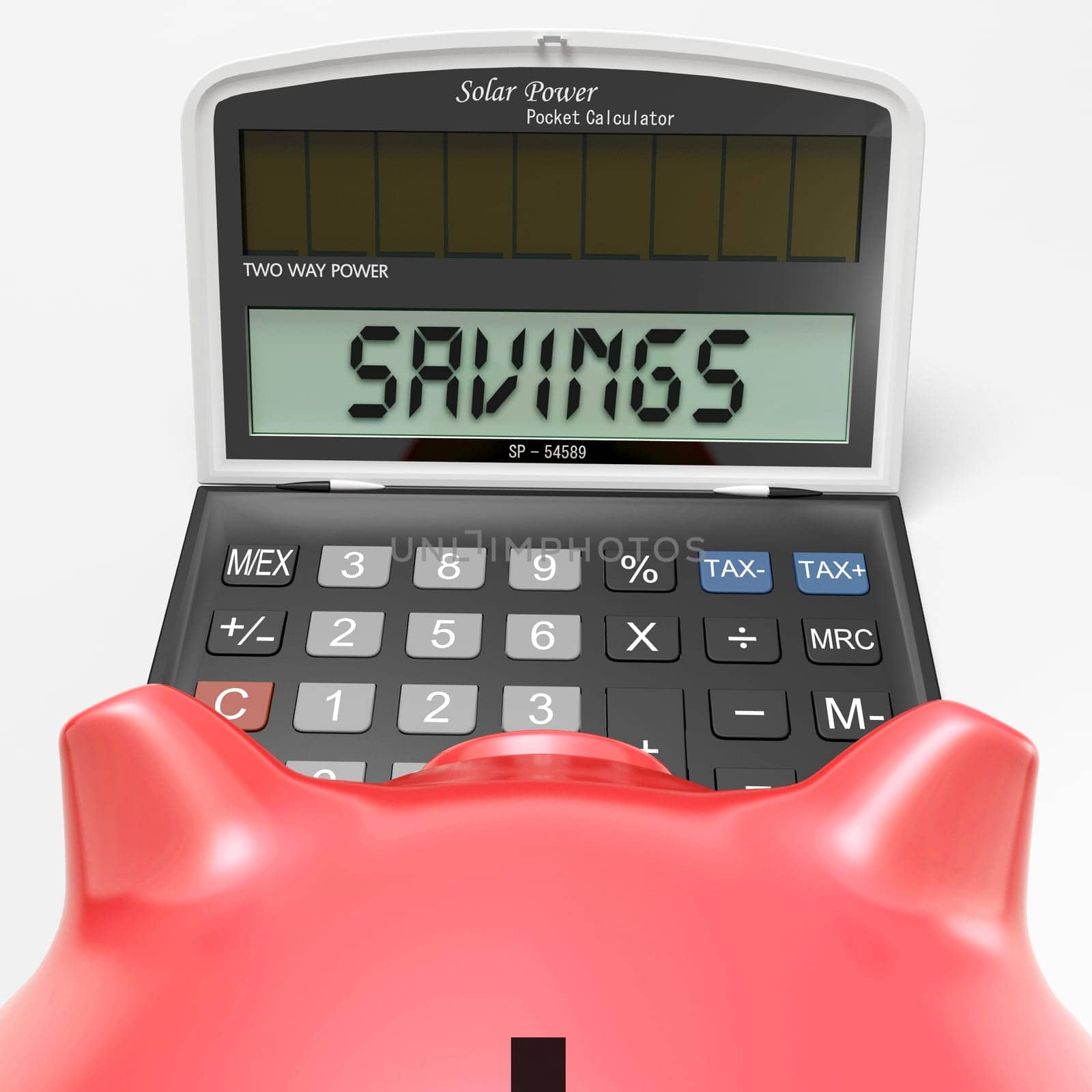 Savings Calculator Showing Wealth Investment In Capital And Cash