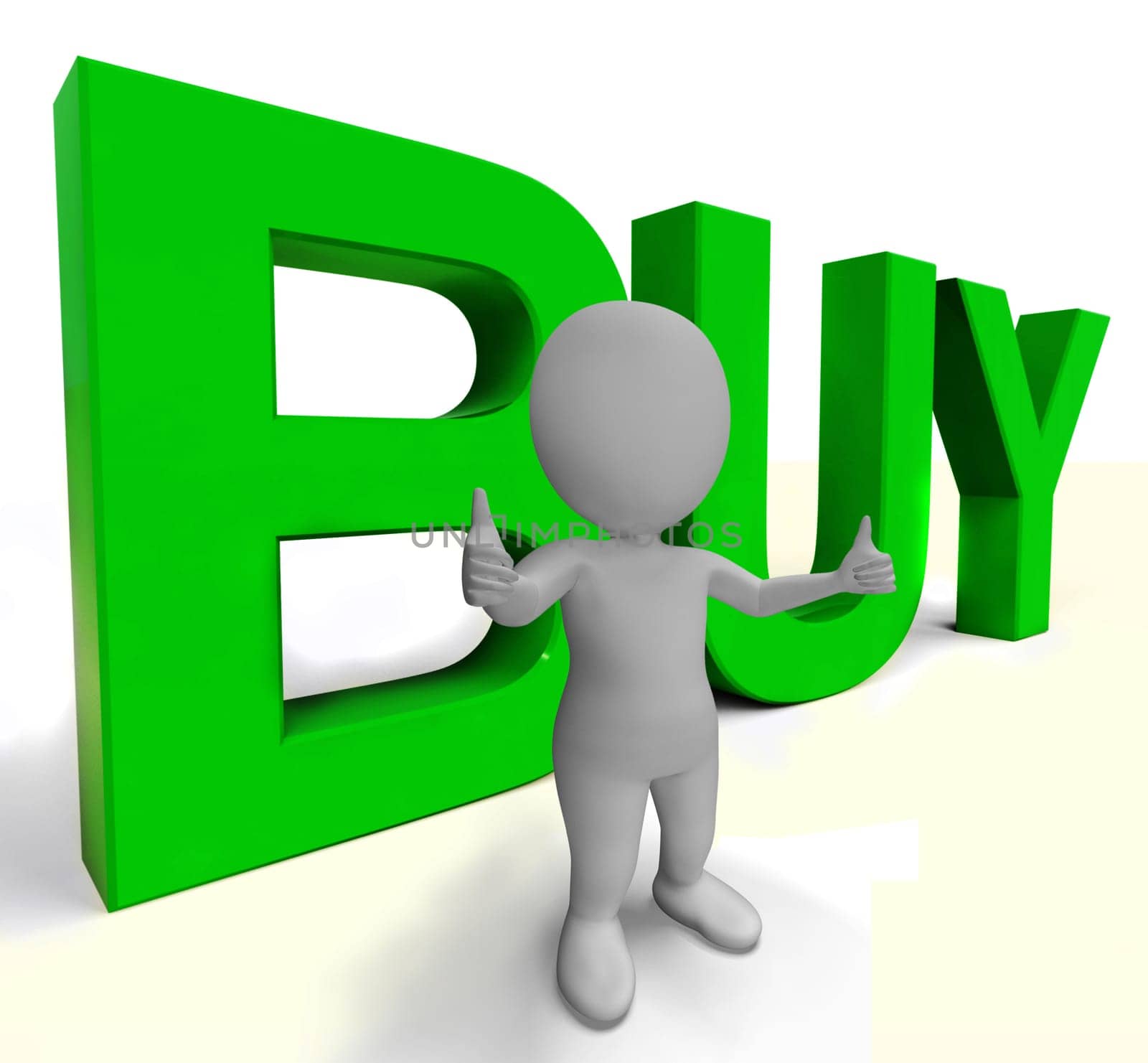 Buy Letters As Symbol for Commerce And Purchasing