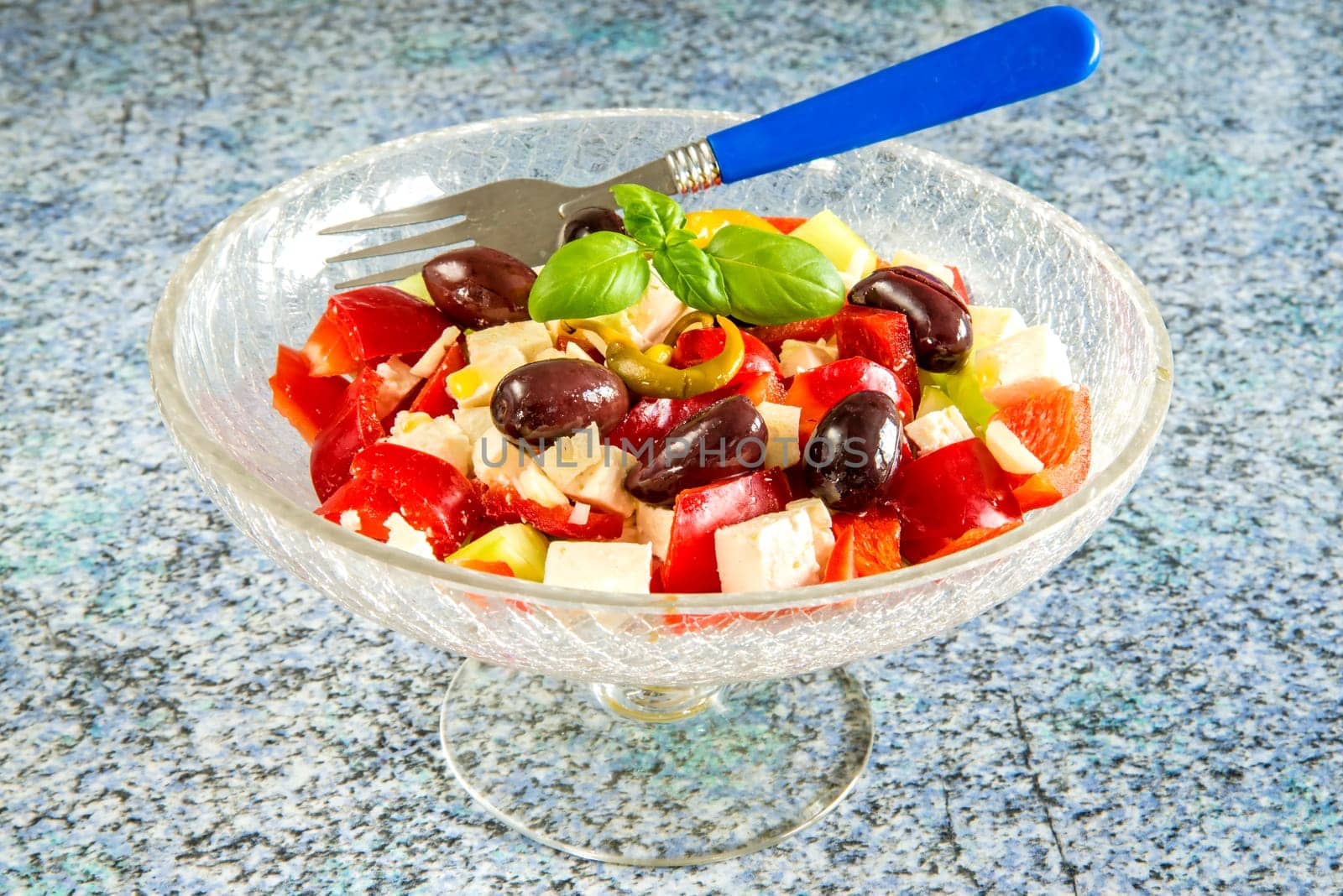 Greek farmer's salad