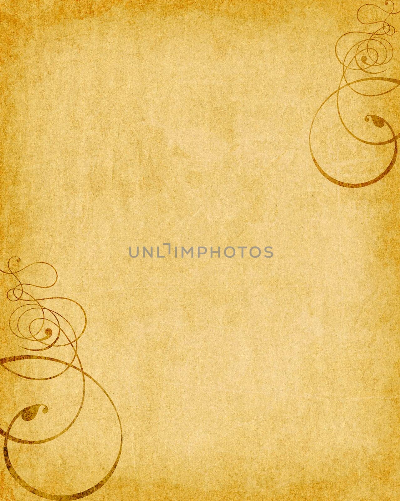 Decoration,decoration on old paper