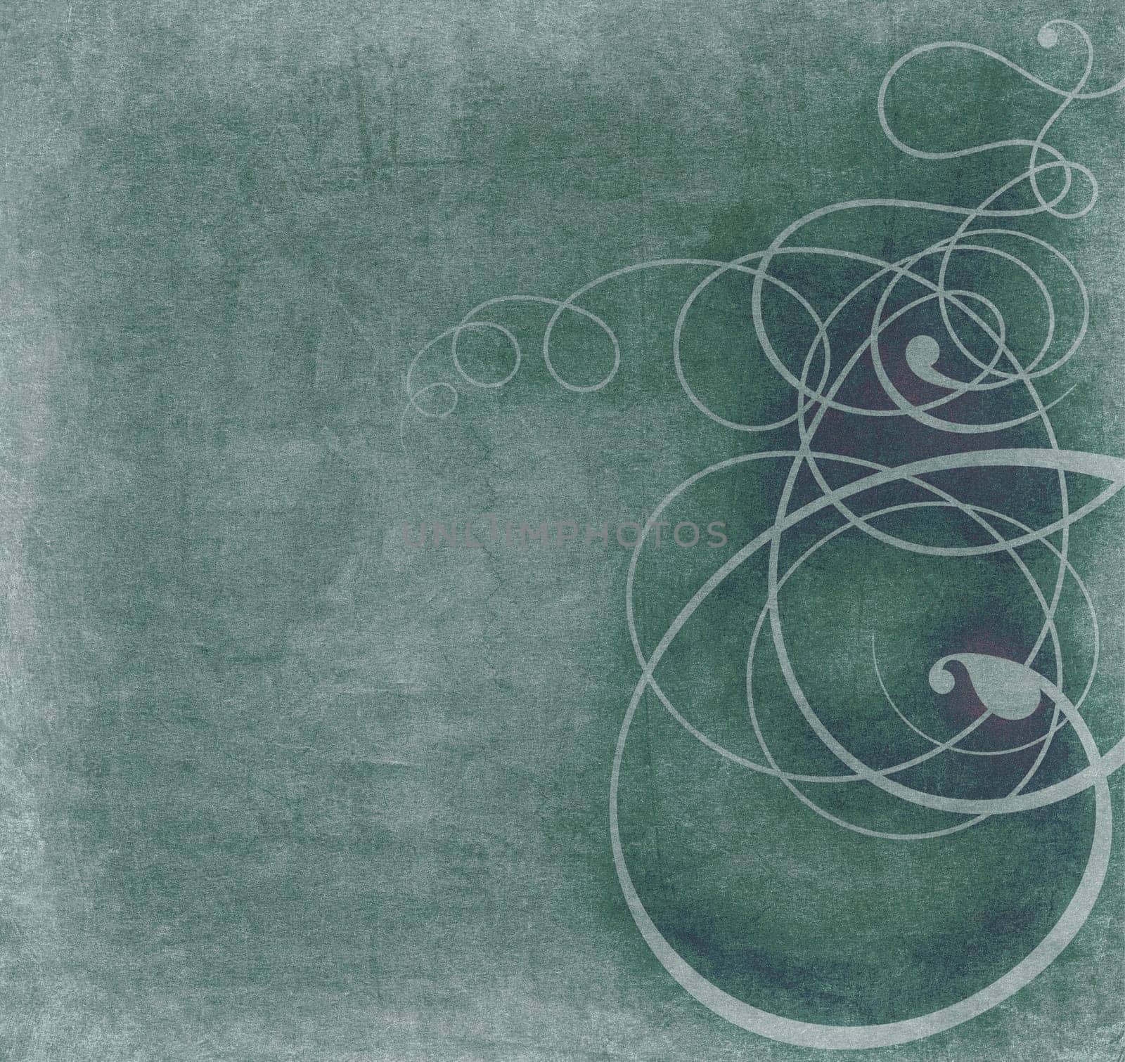 Decoration,decoration on old paper